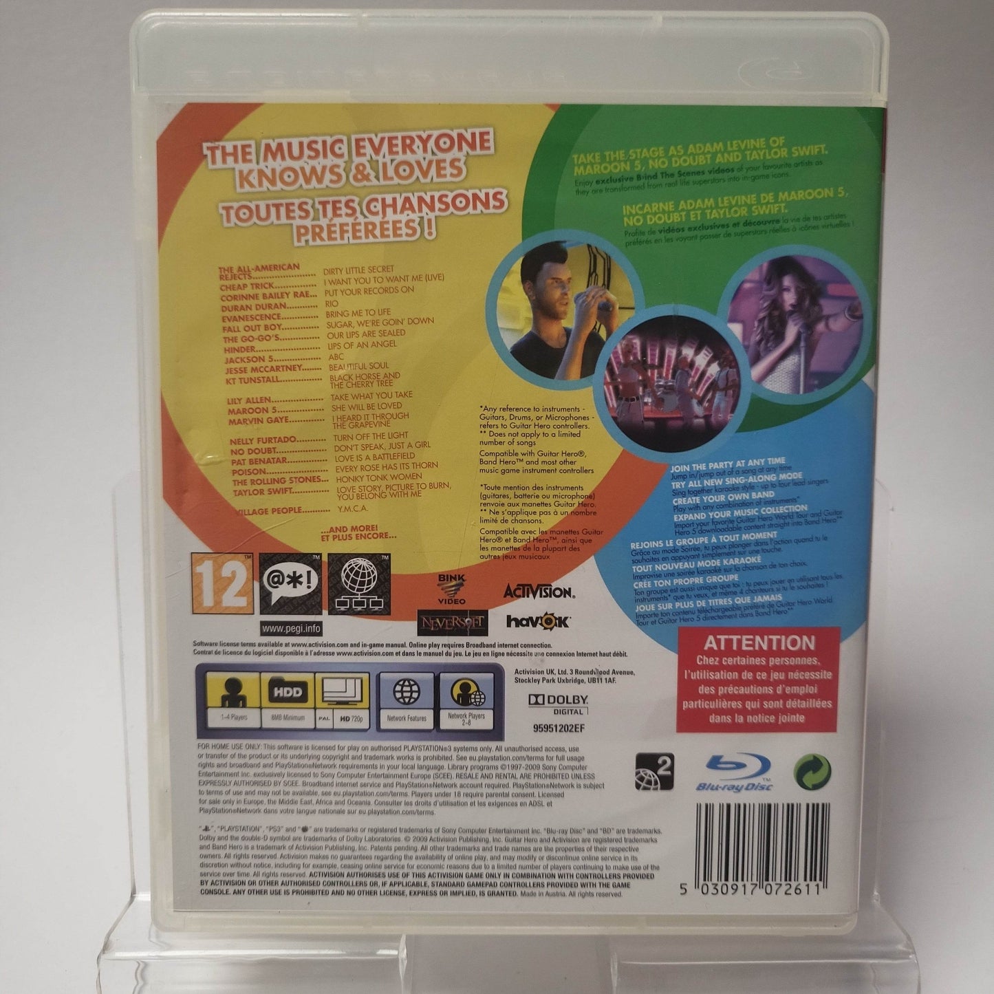 Band Hero Playstation 3 - Feniks Gameshop