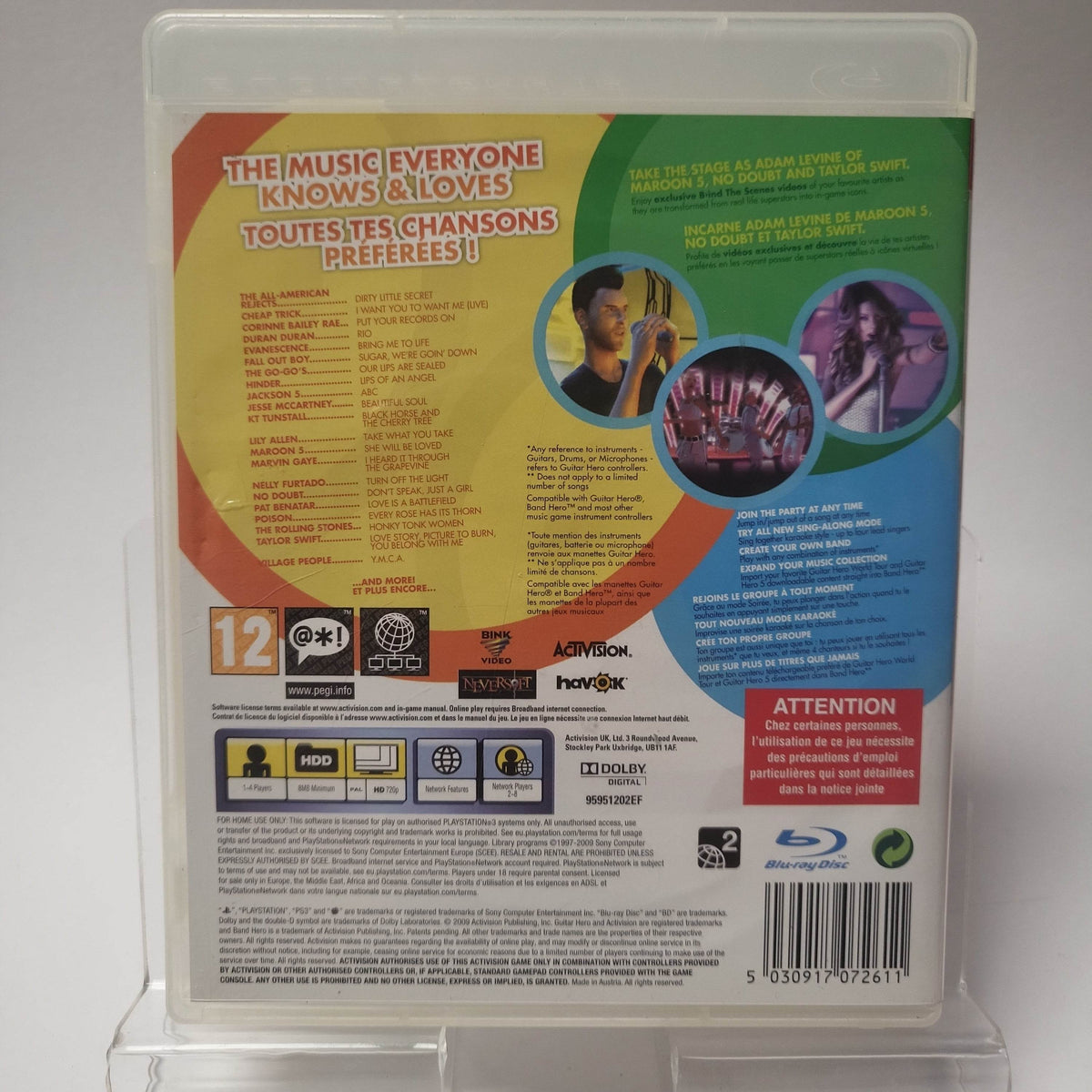 Band Hero Playstation 3 - Feniks Gameshop