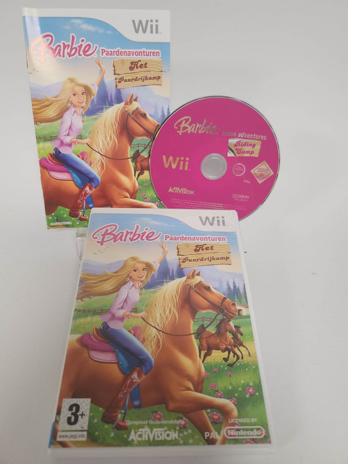 Barbie Paardenavontuur het Paardenrijkamp Nintendo Wii - Feniks Gameshop