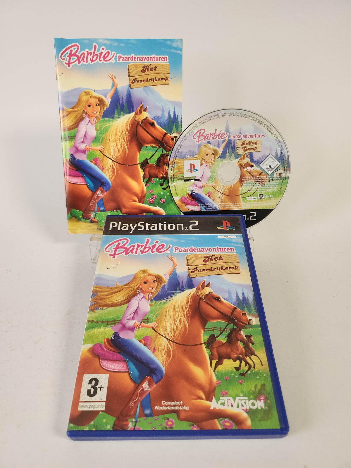 Barbie Paardenavontuur Het Paardrijkamp Playstation 2 - Feniks Gameshop