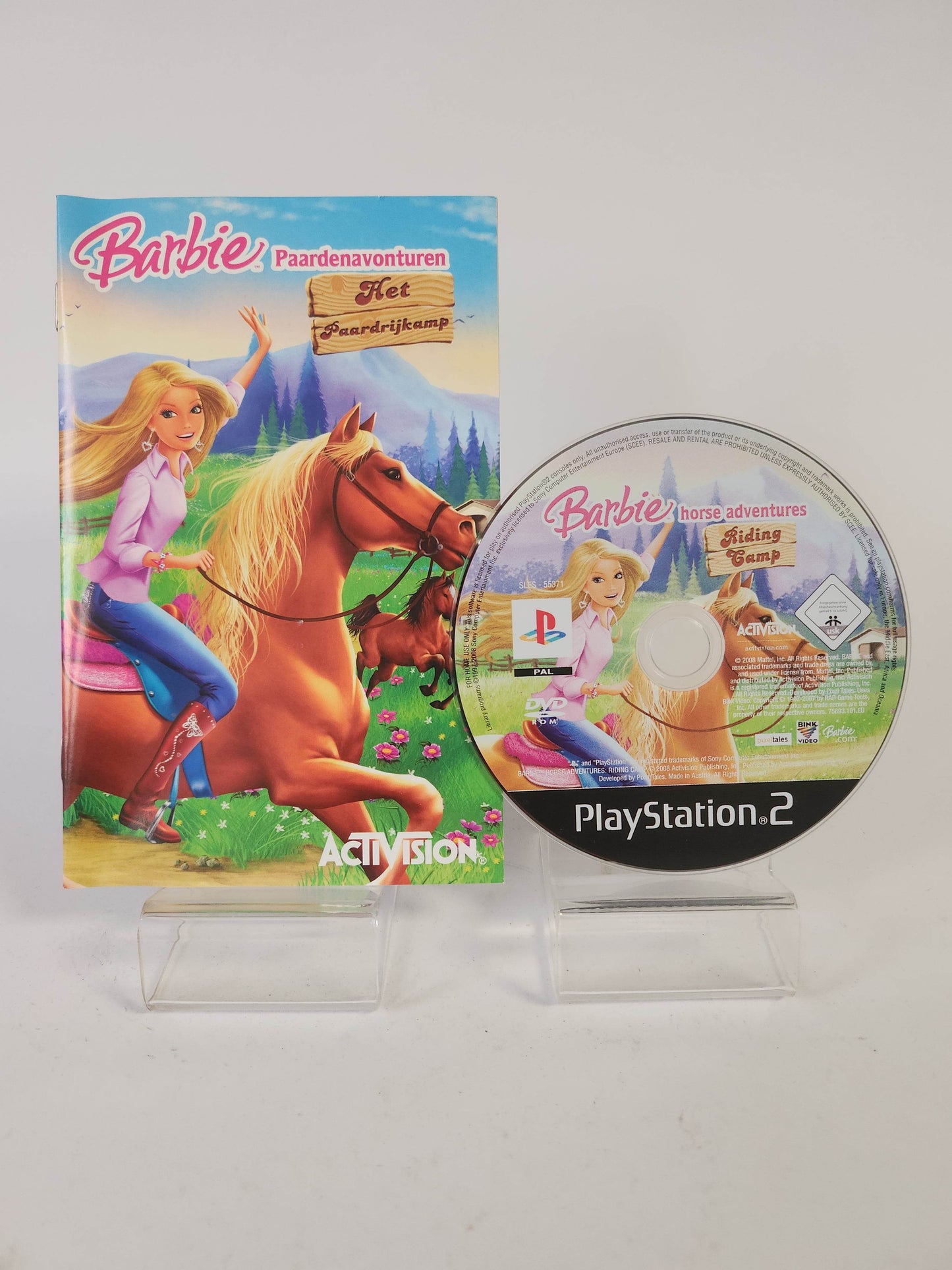 Barbie Paardenavontuur Het Paardrijkamp Playstation 2 - Feniks Gameshop