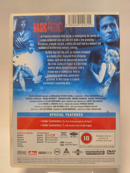 Basic Instinct DVD - Feniks Gameshop