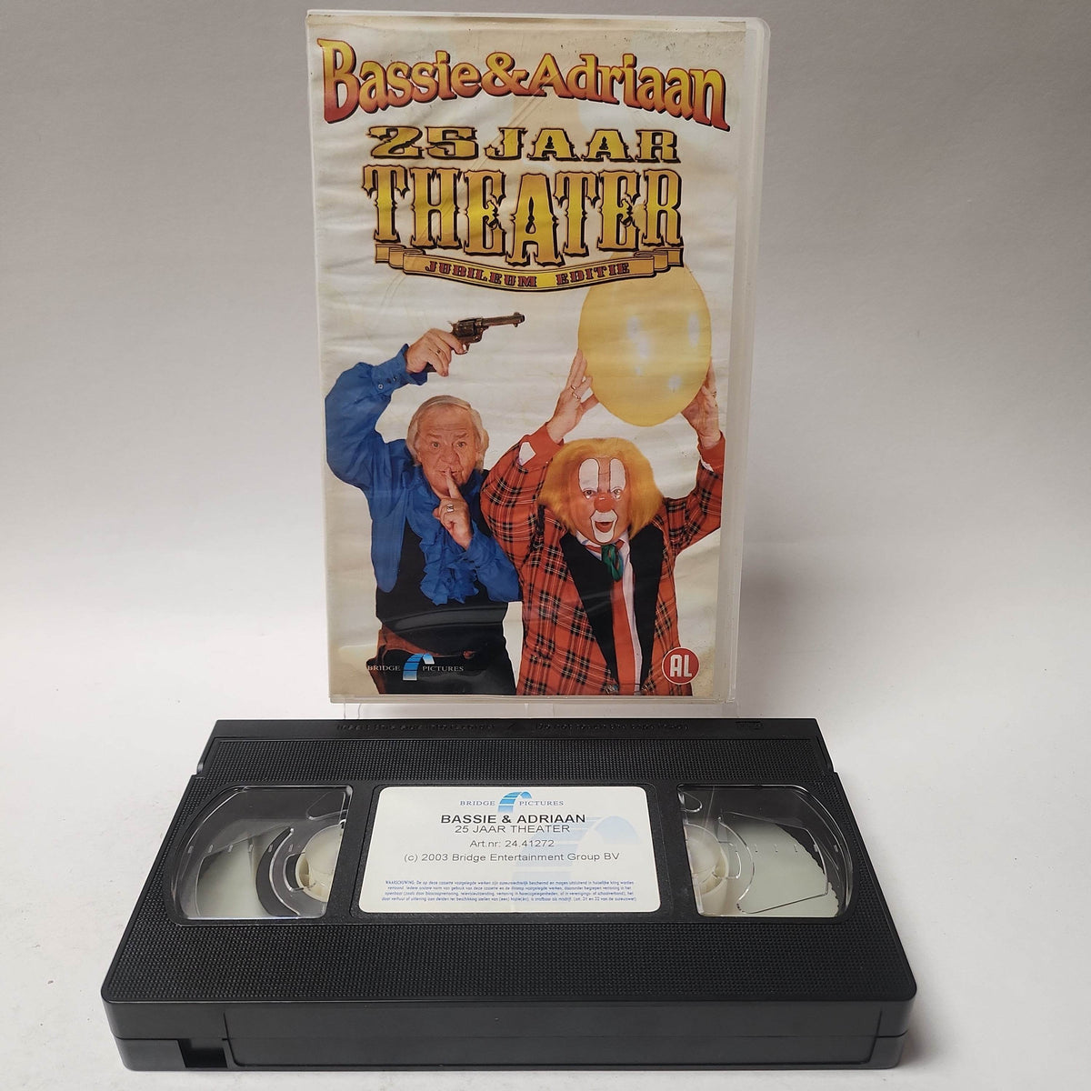 Bassie & Adriaan 25 Jaar Theater Jubileum Editie VHS - Feniks Gameshop