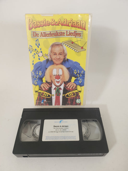 Bassie & Adriaan: de Allerleukste Liedjes VHS Kids - VHS Kids