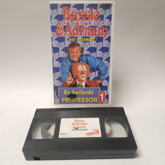 Bassie & Adriaan de Huilende Professor 1 ’het Griengas’ VHS - VHS Kids