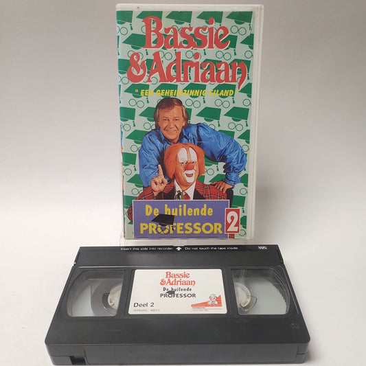Bassie & Adriaan de Huilende Professor 2 een Gevaarlijk Plan VHS - Feniks Gameshop