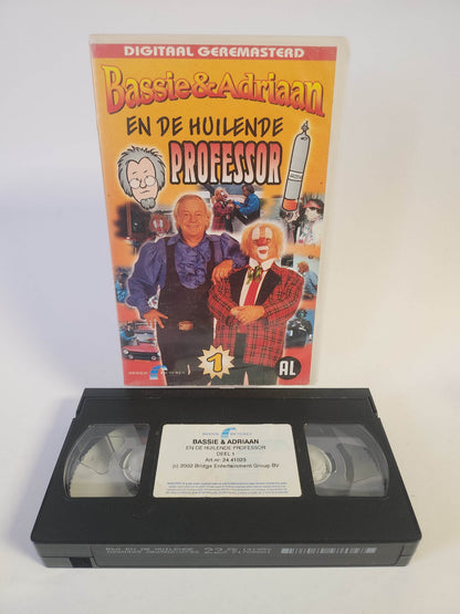 Bassie & Adriaan en de Huilende Professor 1 VHS - Feniks Gameshop