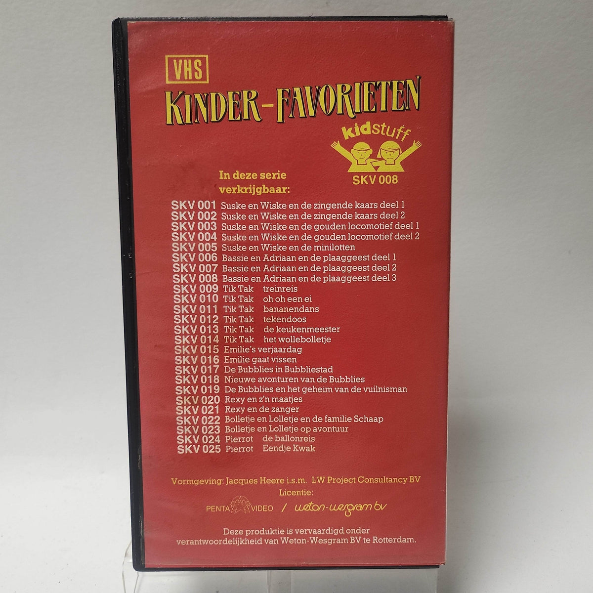 Bassie & Adriaan en de Plaaggeest Deel 3 VHS - Feniks Gameshop