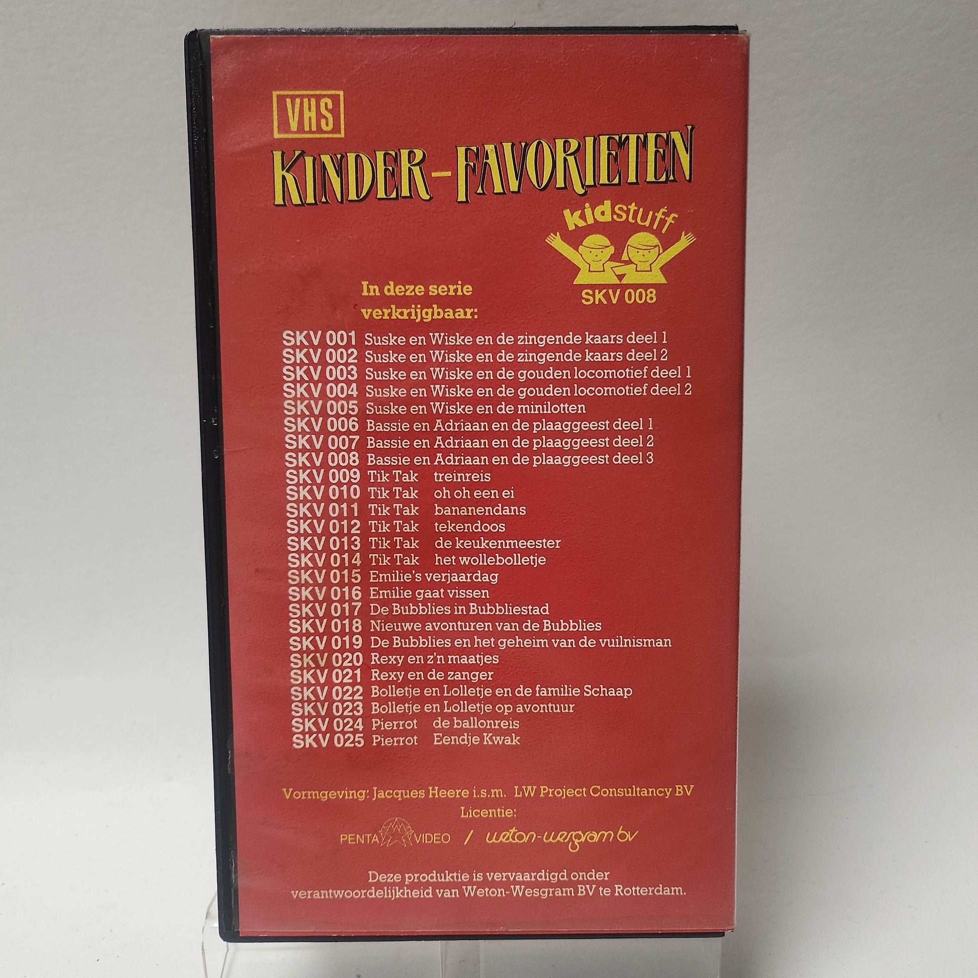 Bassie & Adriaan en de Plaaggeest Deel 3 VHS - Feniks Gameshop