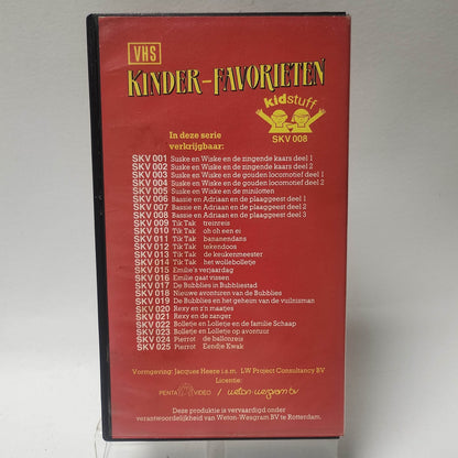 Bassie & Adriaan en de Plaaggeest Deel 3 VHS - Feniks Gameshop