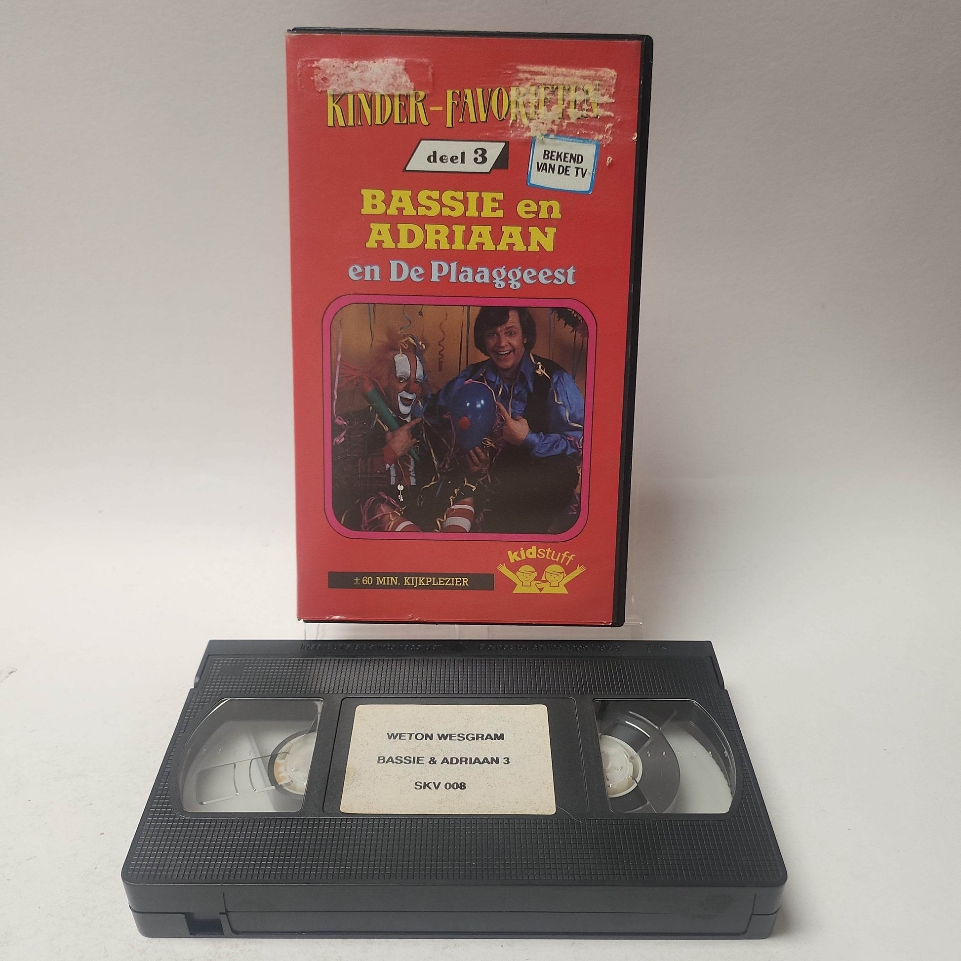 Bassie & Adriaan en de Plaaggeest Deel 3 VHS - Feniks Gameshop