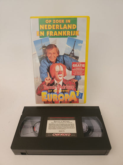 Bassie & Adriaan op Reis door Europa 1: Op Zoek in Nederland en Frankrijk VHS Kids - VHS Kids
