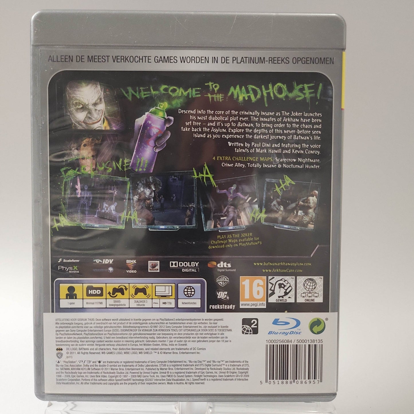 Batman Arkham Asylum GOTY Platinum Playstation 3 - Feniks Gameshop