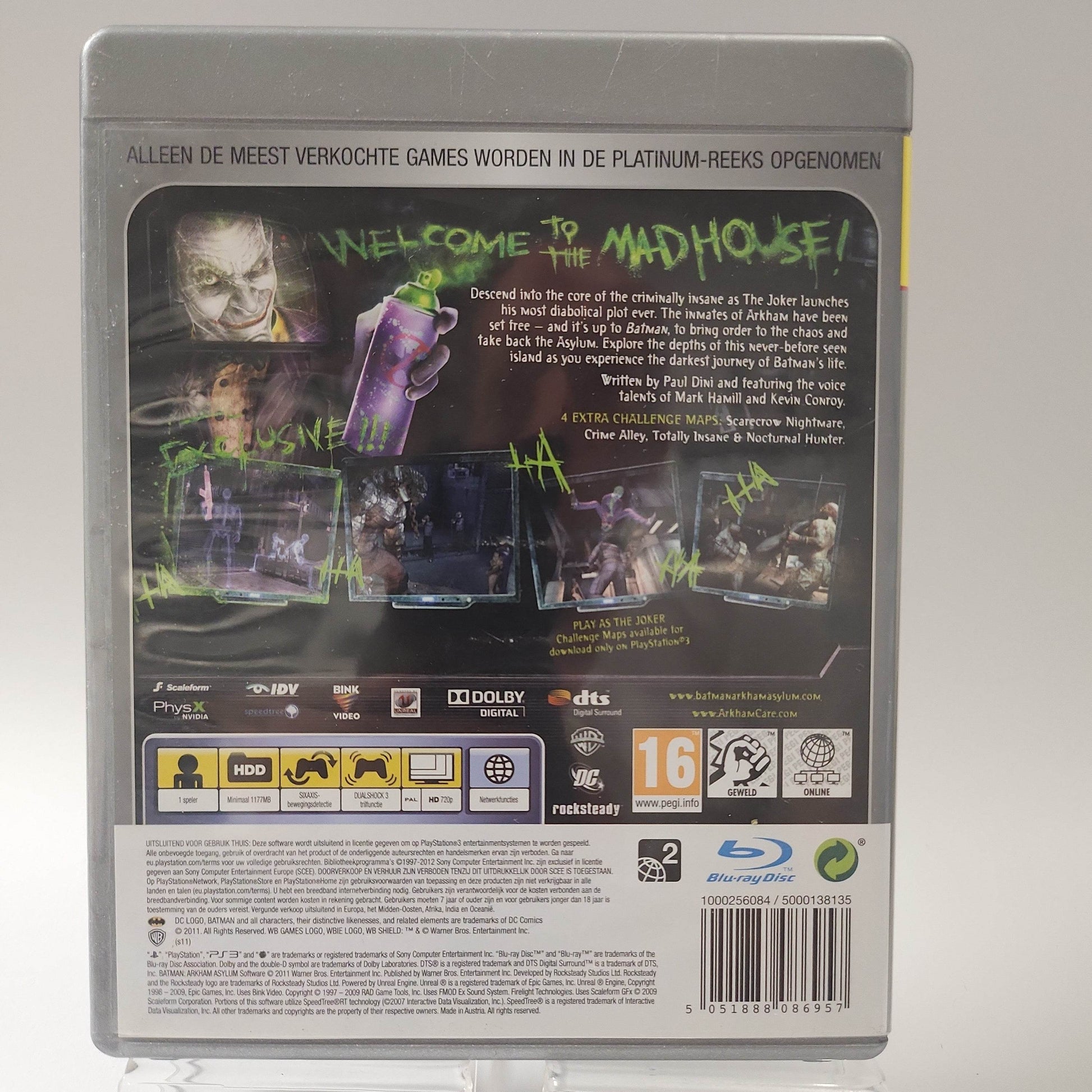 Batman Arkham Asylum GOTY Platinum Playstation 3 - Feniks Gameshop