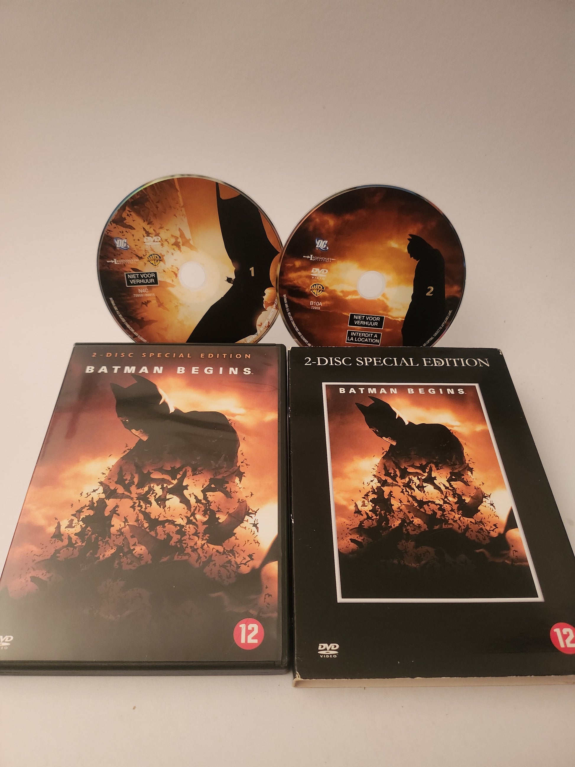 Batman Begins + Slipcover: 2 disc Special Edition Dvd - Dvd Volwassenen