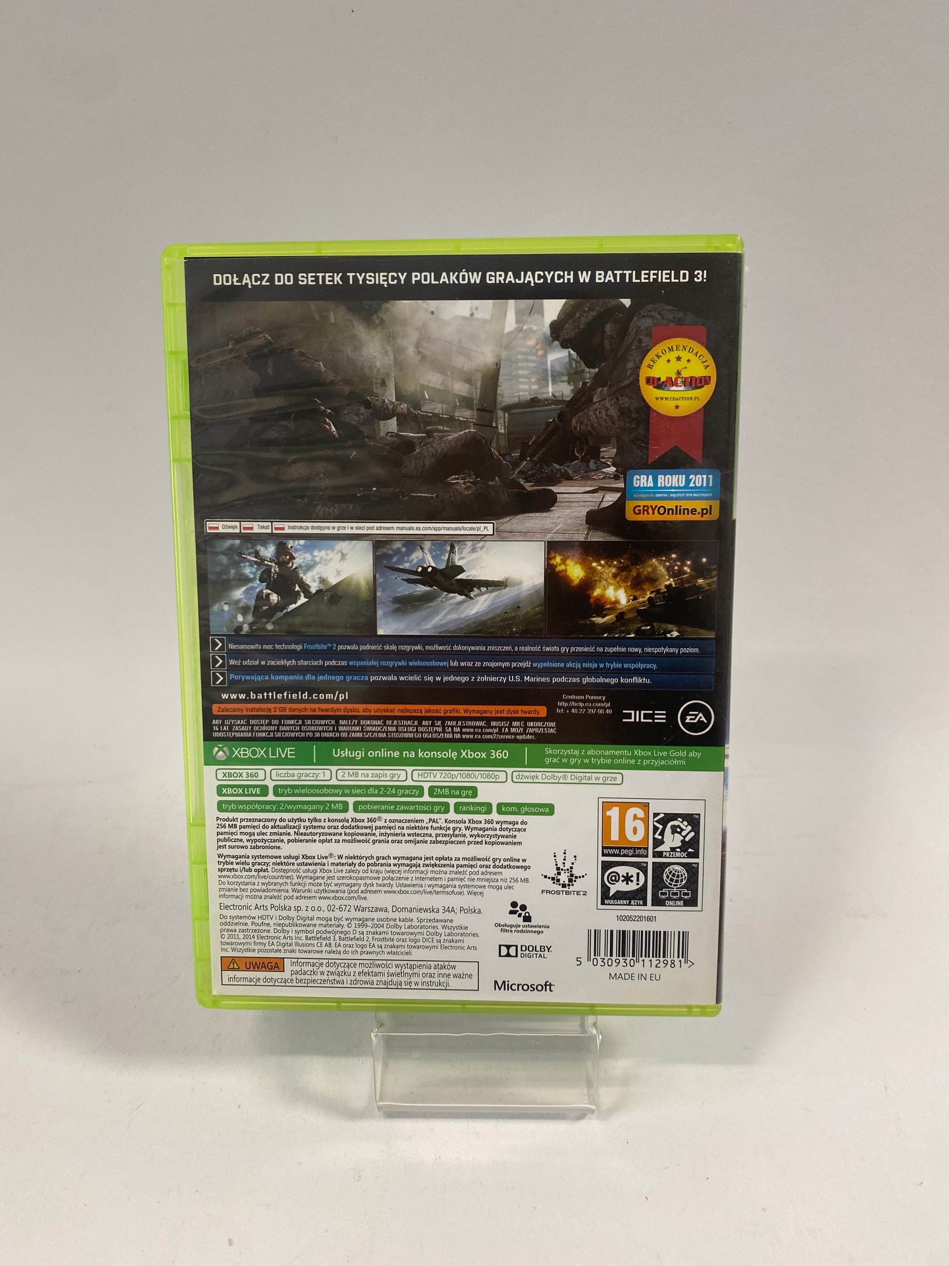 Battlefield 3 Classics Xbox 360 - Feniks Gameshop