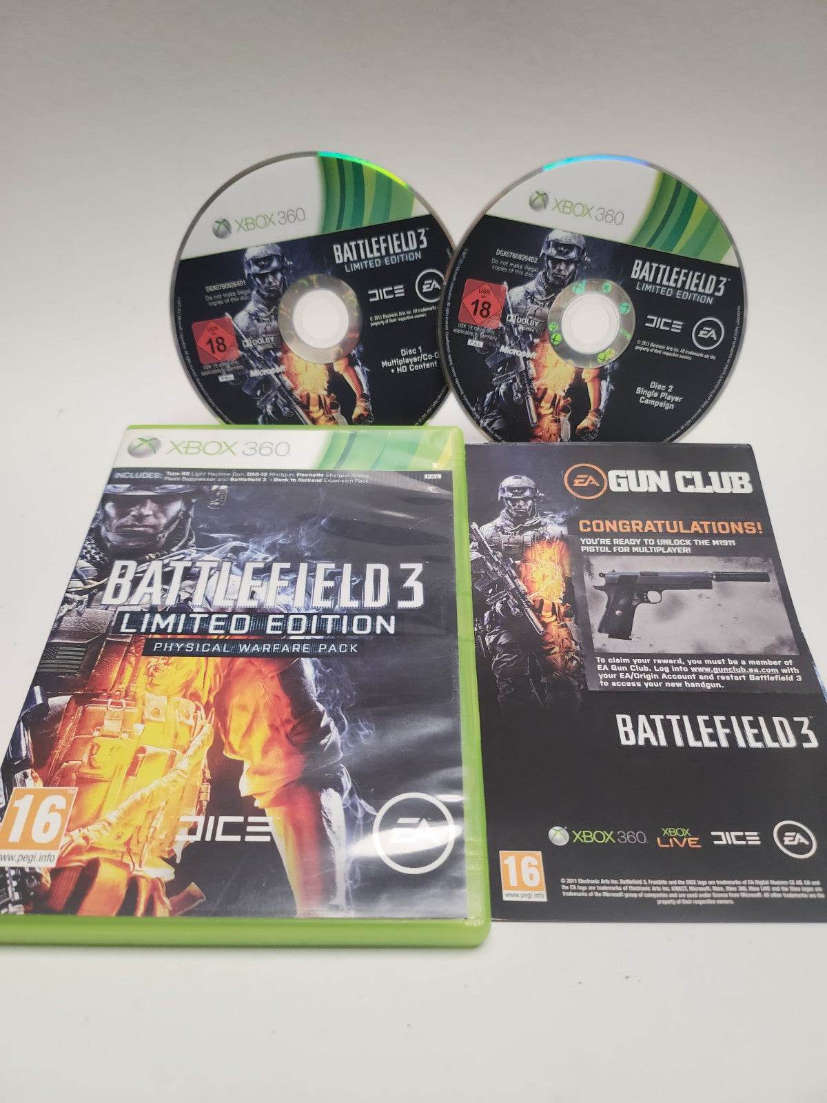 Battlefield 3 Limited Edition Physical Warfare Pack Xbox 360 - Feniks Gameshop