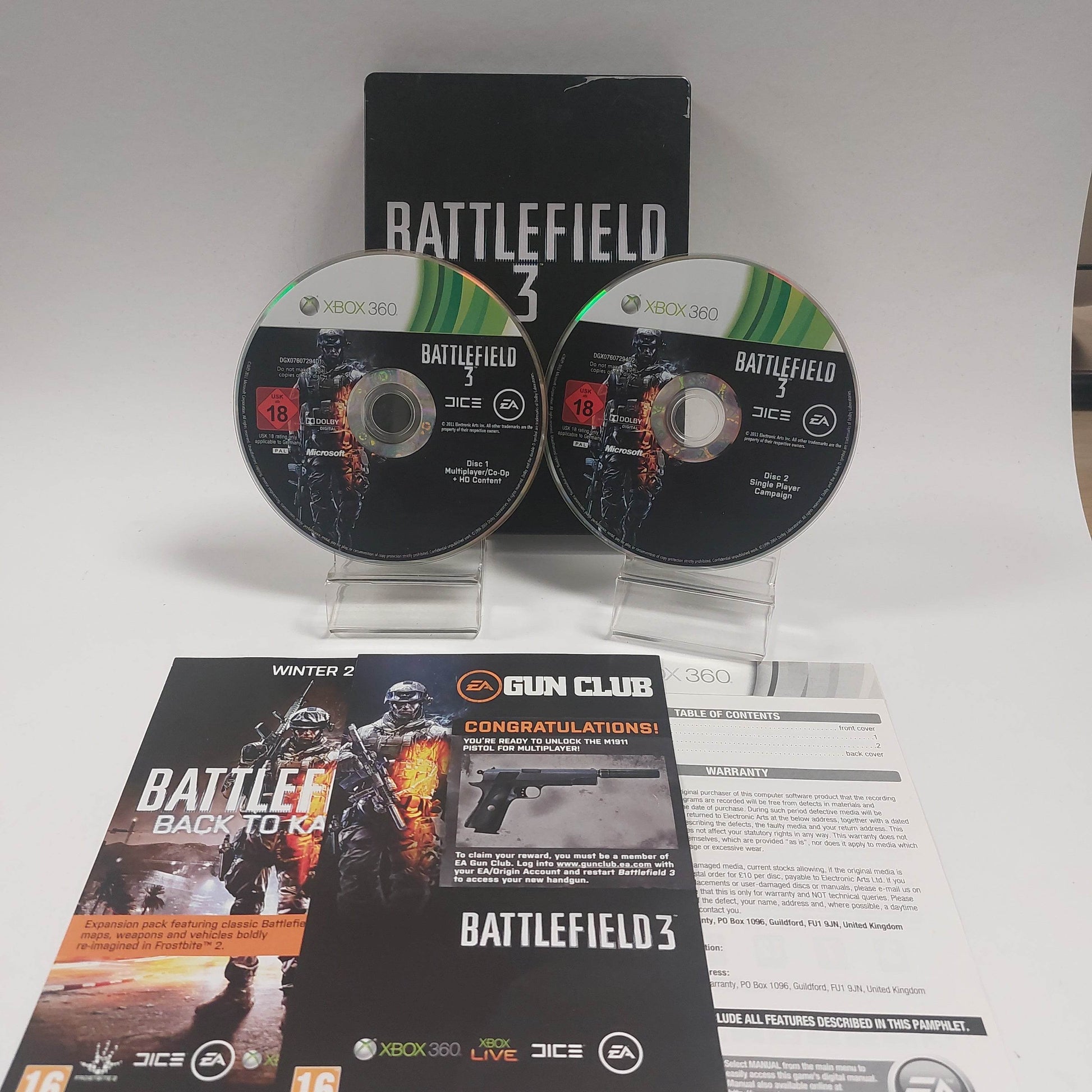 Battlefield 3 Steelcase Xbox 360 - Feniks Gameshop
