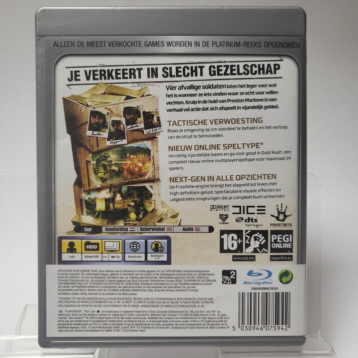 Battlefield Bad Company Platinum Playstation 3 - Feniks Gameshop
