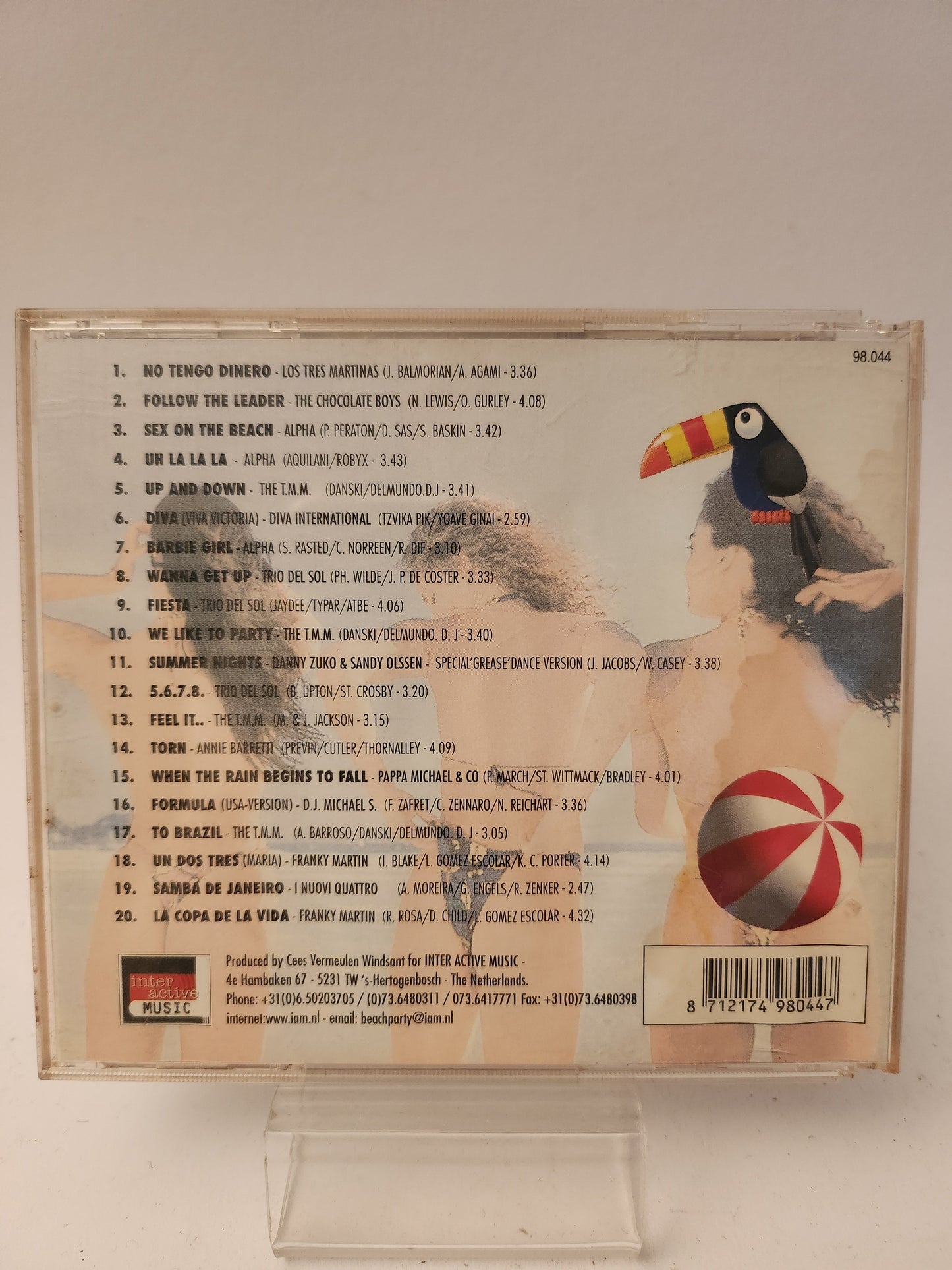 Beach Party No Tengo Dinero Volume 2 CD - Cd