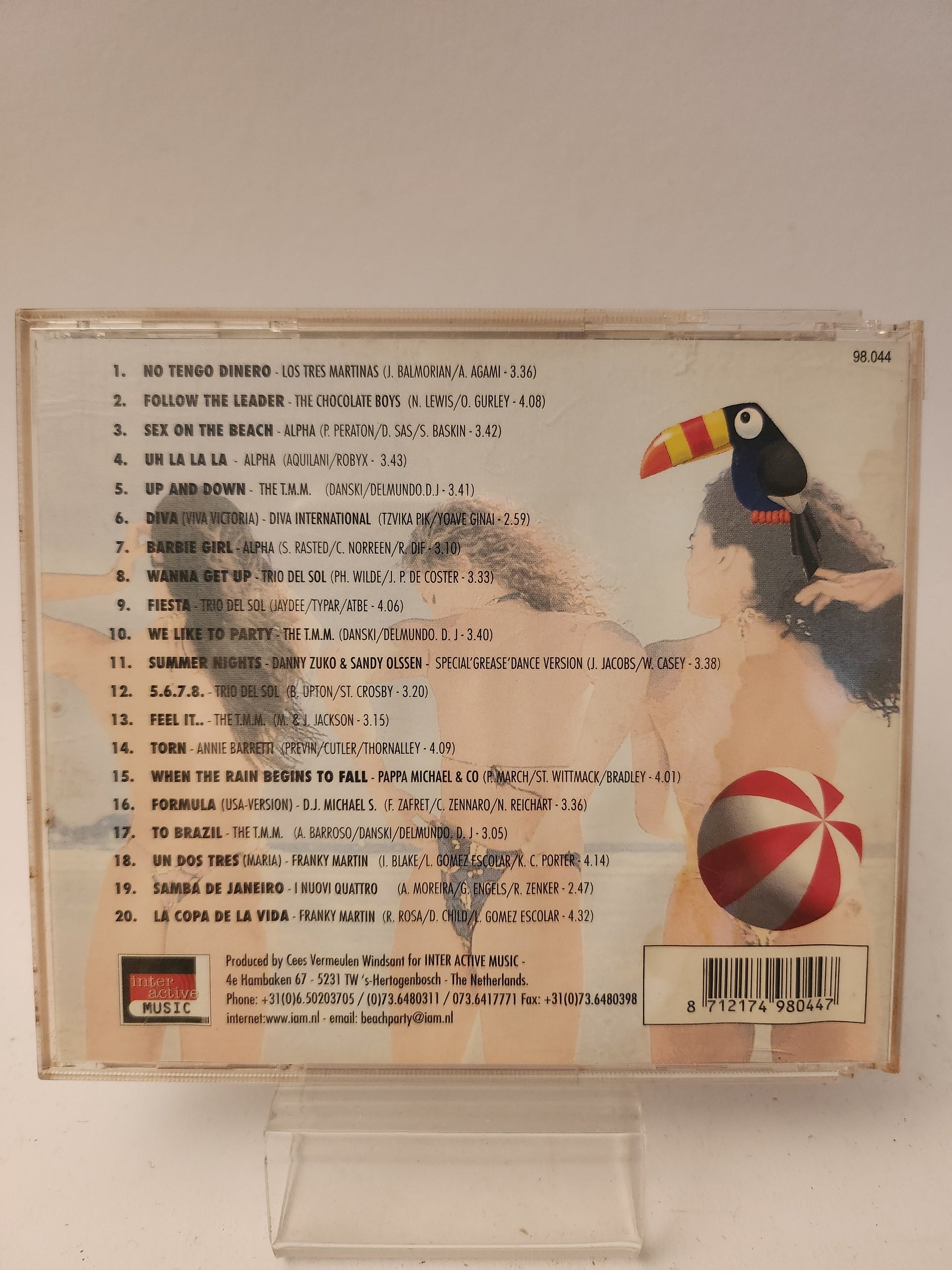 Beach Party No Tengo Dinero Volume 2 CD - Cd