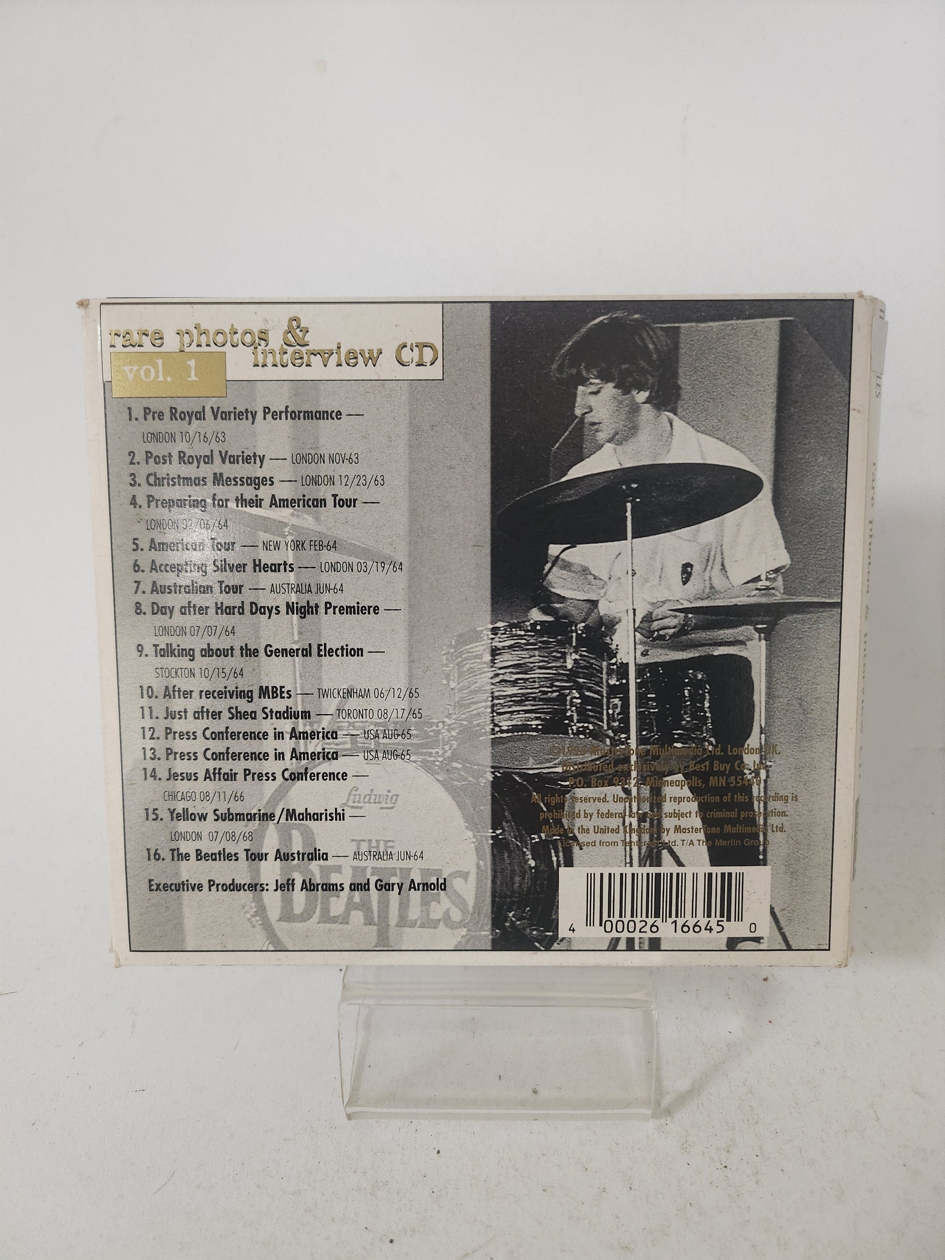 Beatles: Rare Photos & Interview CD - Cd