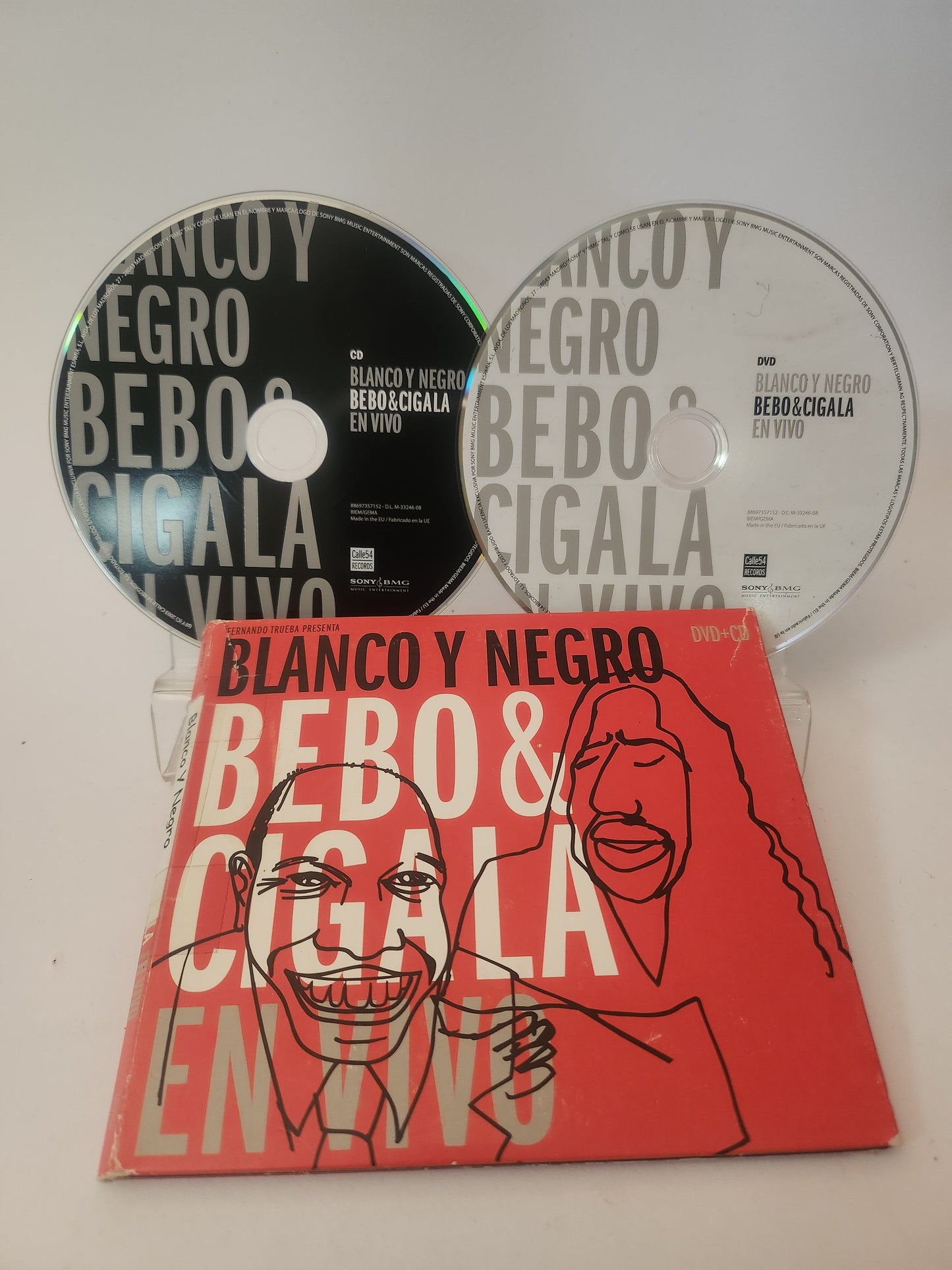 Bebo & Cigala en Vivo: Blanco y Negro CD - Cd