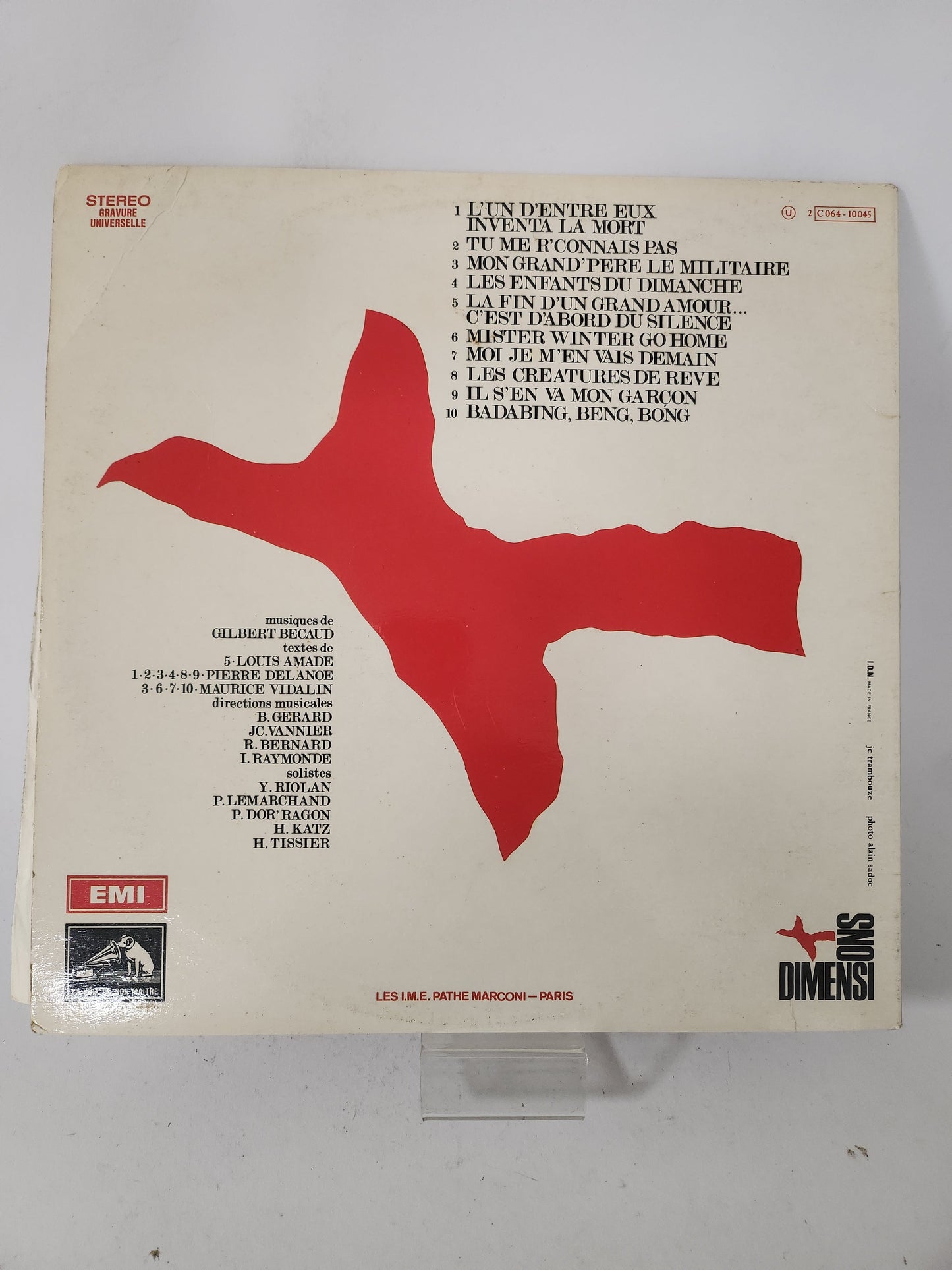 Becaud LP Vinyl - Lp Vinyl