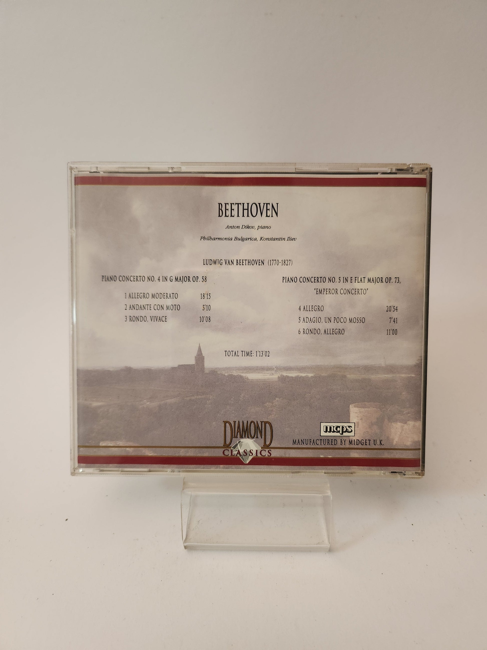 Beethoven: Famous Piano Concertos No 4 & 5 CD - Cd