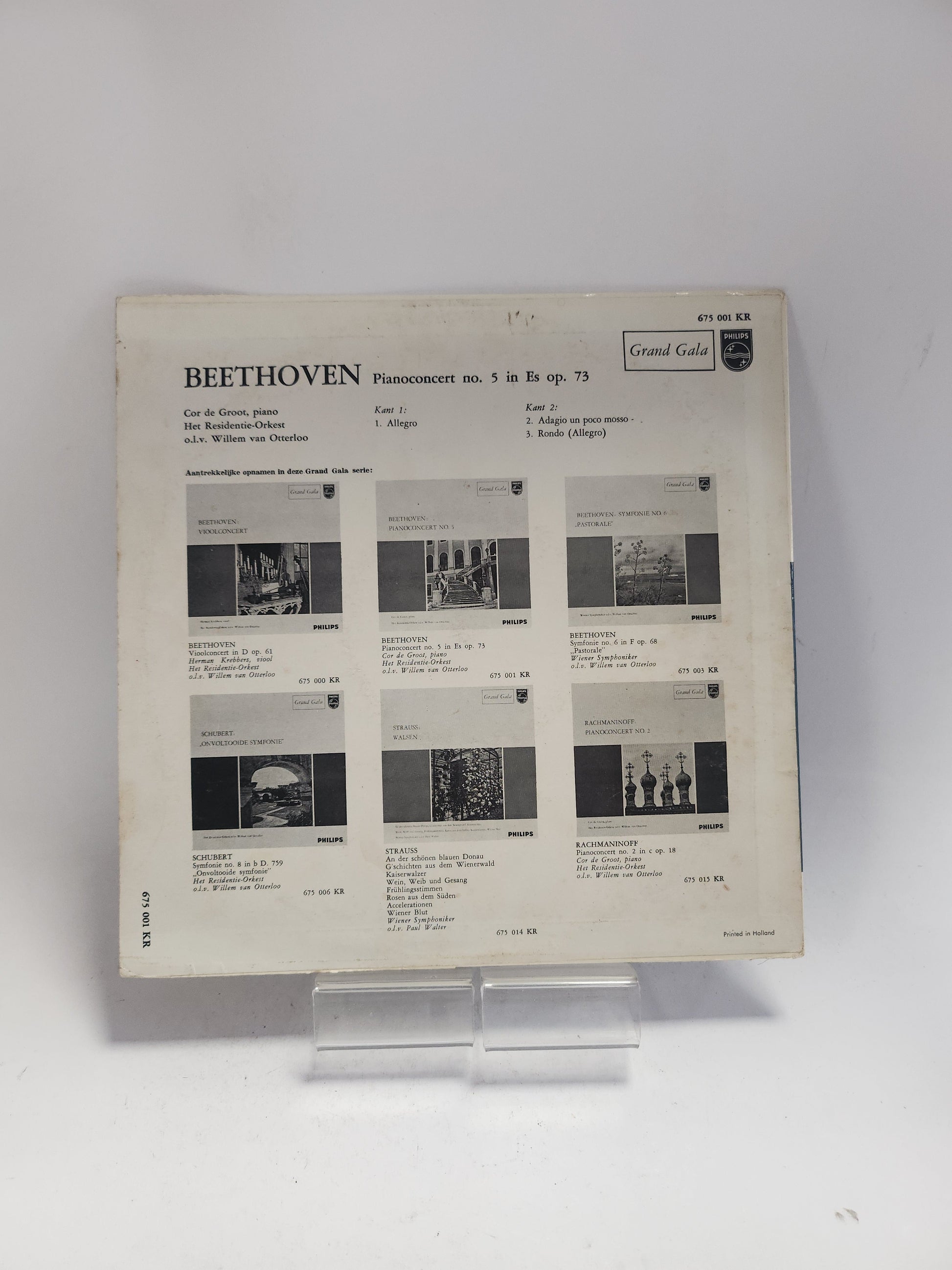 Beethoven Pianocencert No 5 LP Vinyl - Lp Vinyl