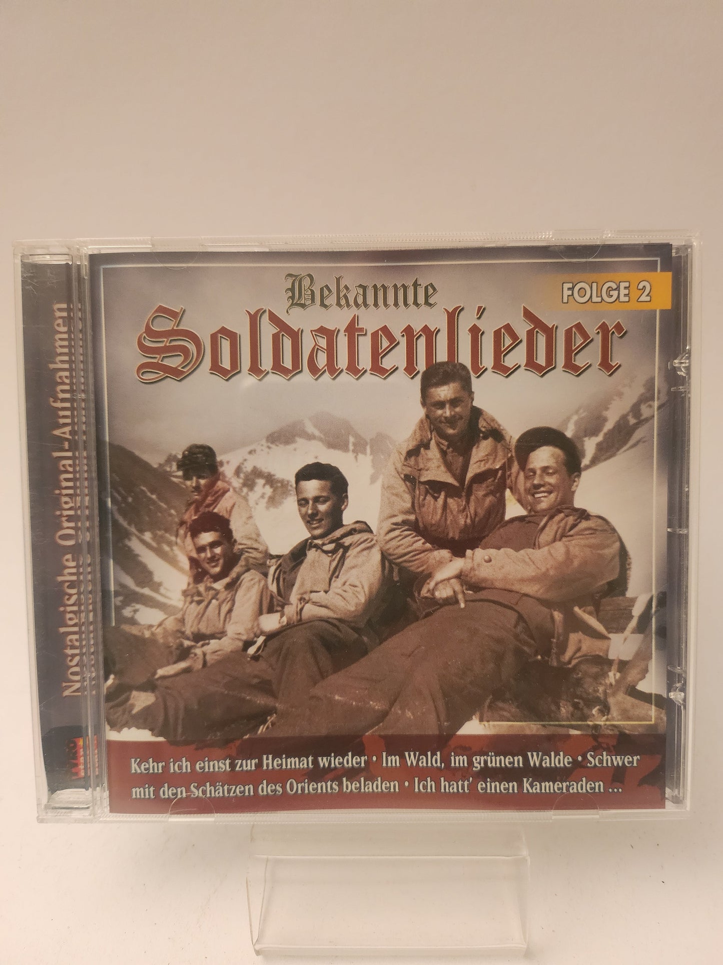 Bekannte Soldatenlieder Deel 2 CD - Cd