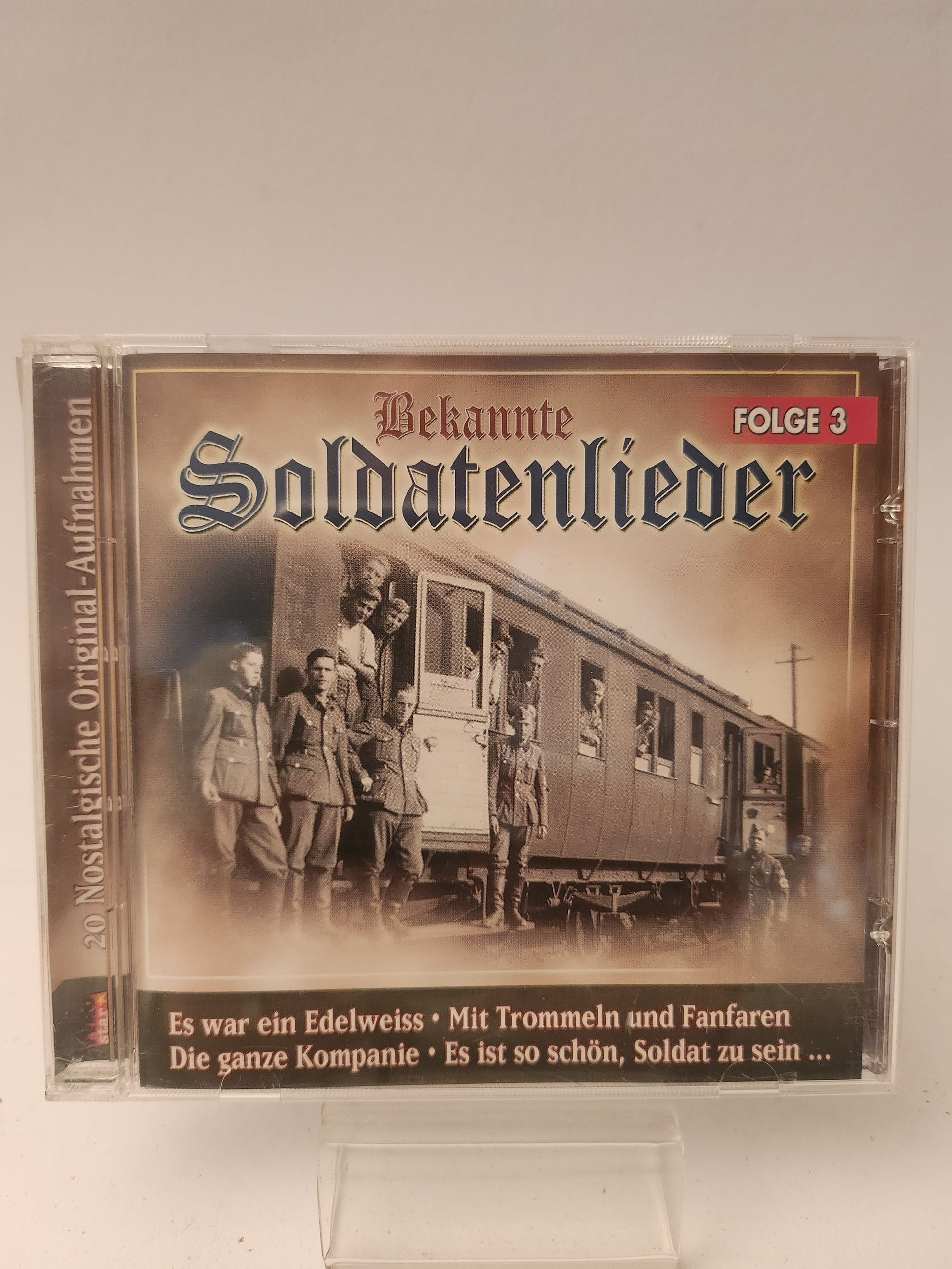 Bekannte Soldatenlieder Volume 3 CD - Cd