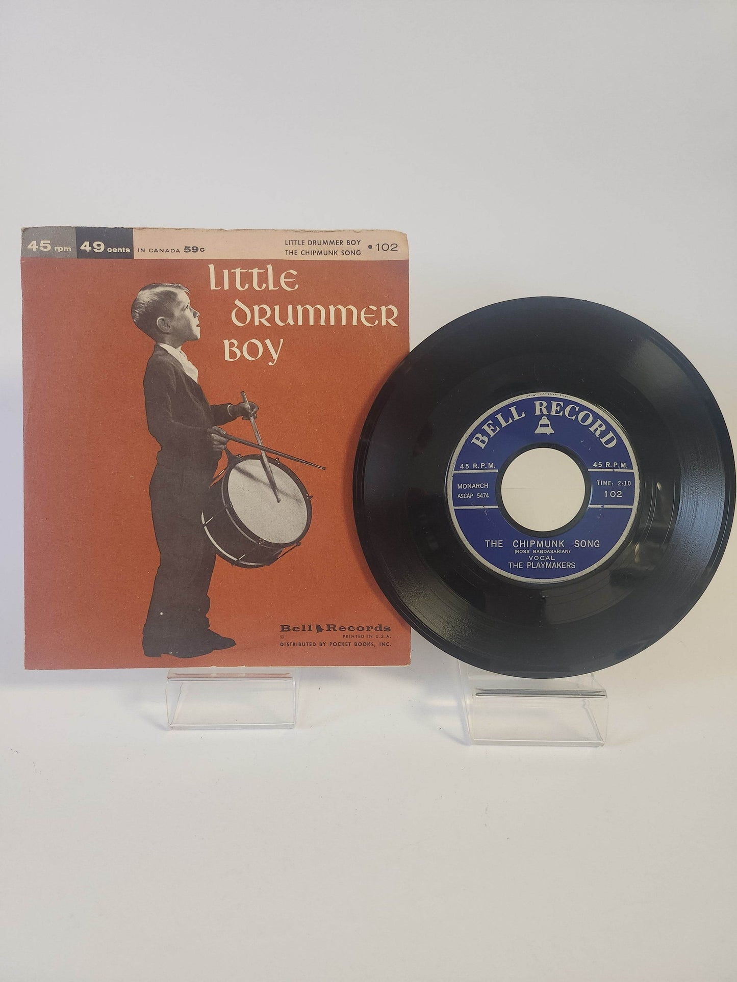 Bell Records No 102 Single Vinyl - Feniks Gameshop