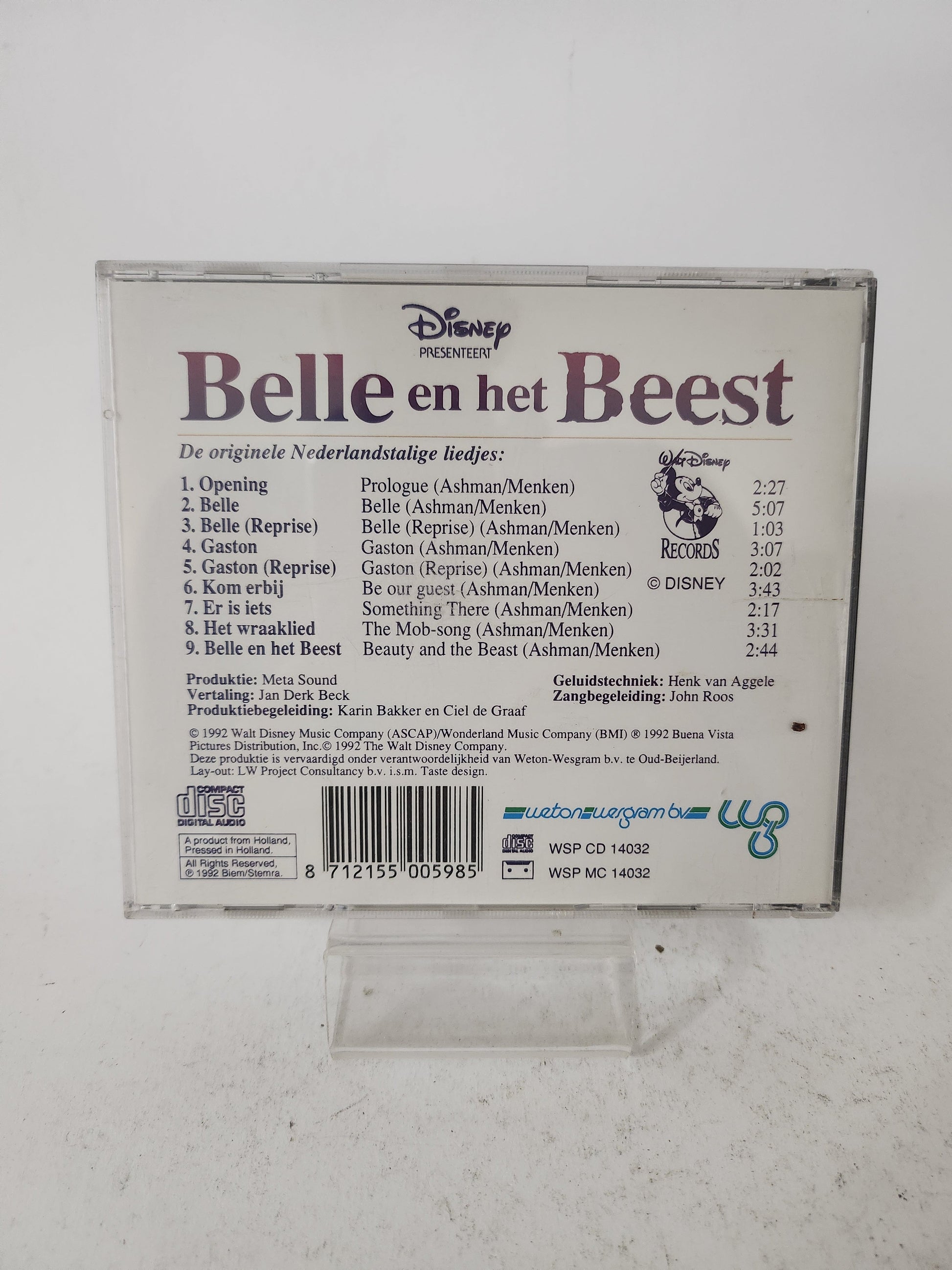 Belle en het Beest CD - Cd