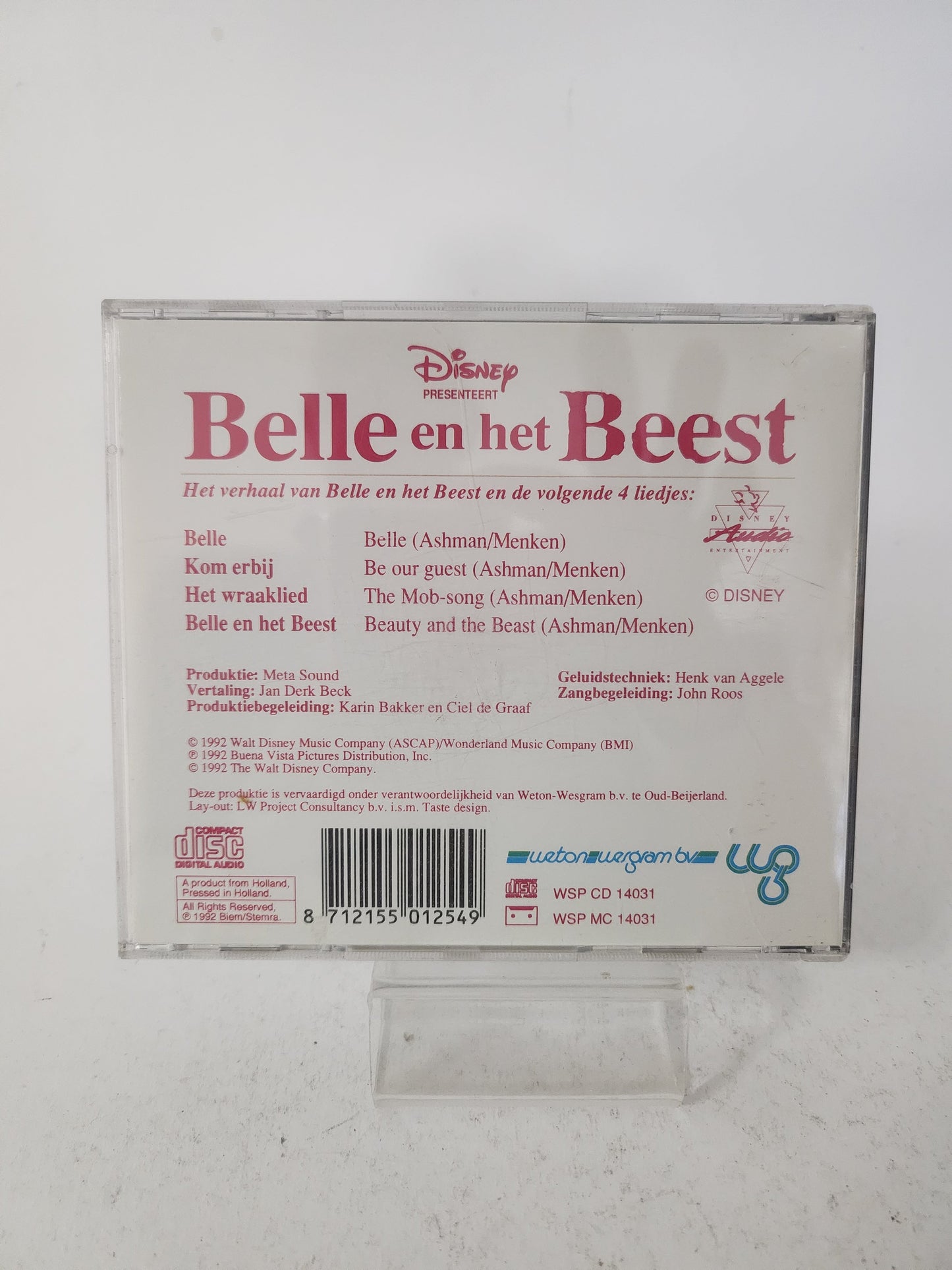 Belle en het Beest CD - Cd