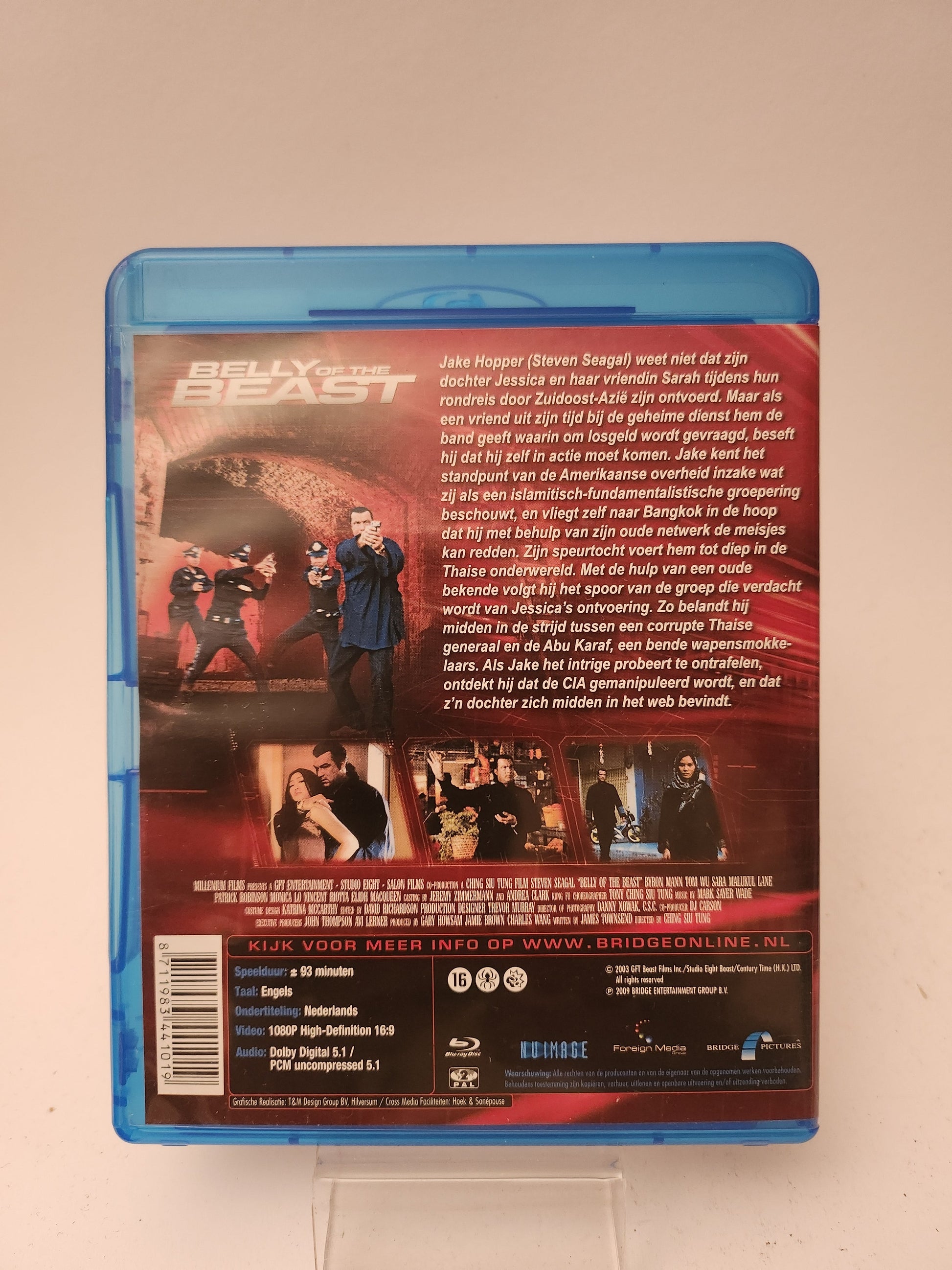 Belly of the Beast Blu-Ray Steven Seagal - Blu-Ray