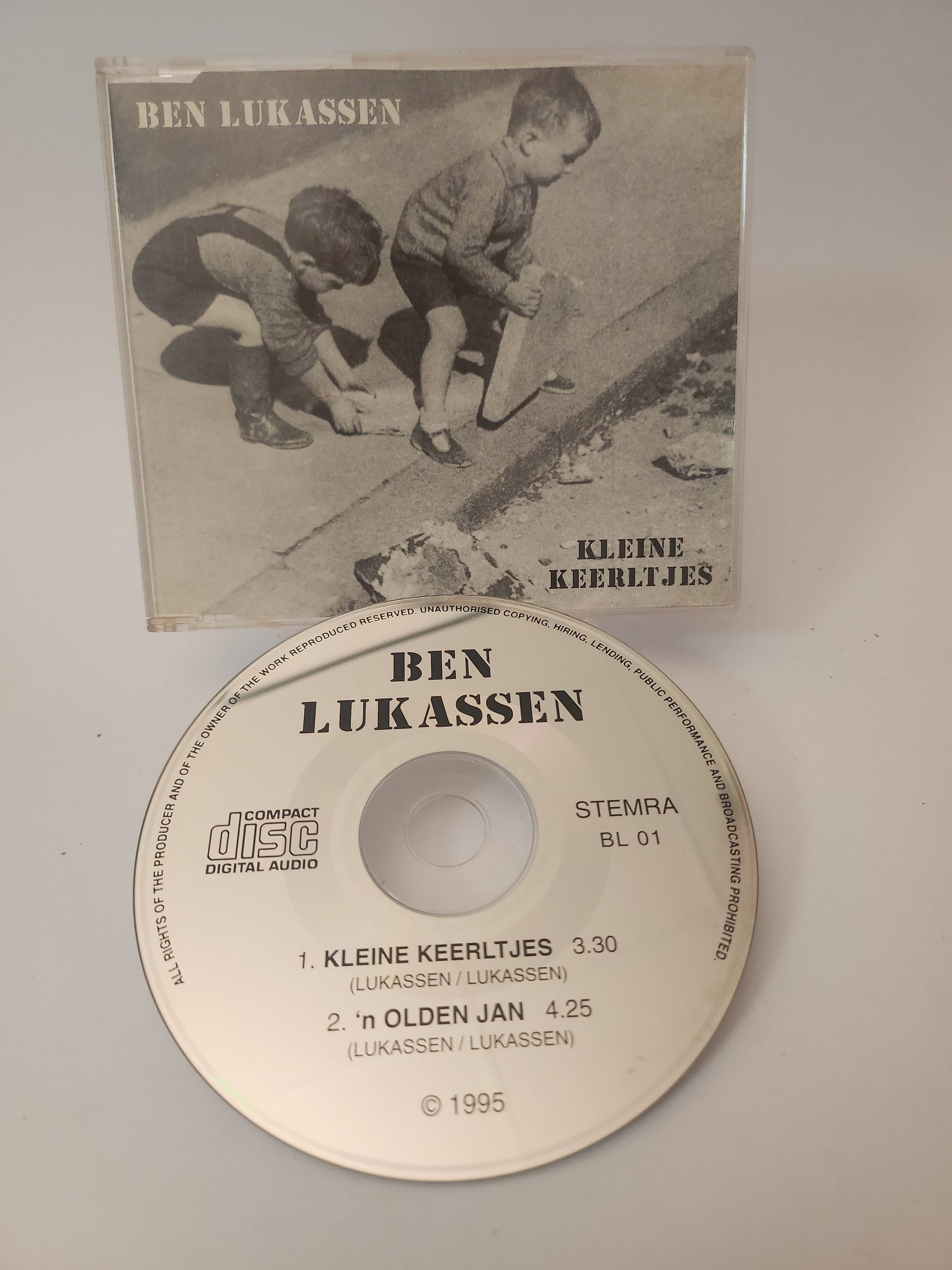 Ben Lukassen: Kleine Keerltjes CD Single - CD Single