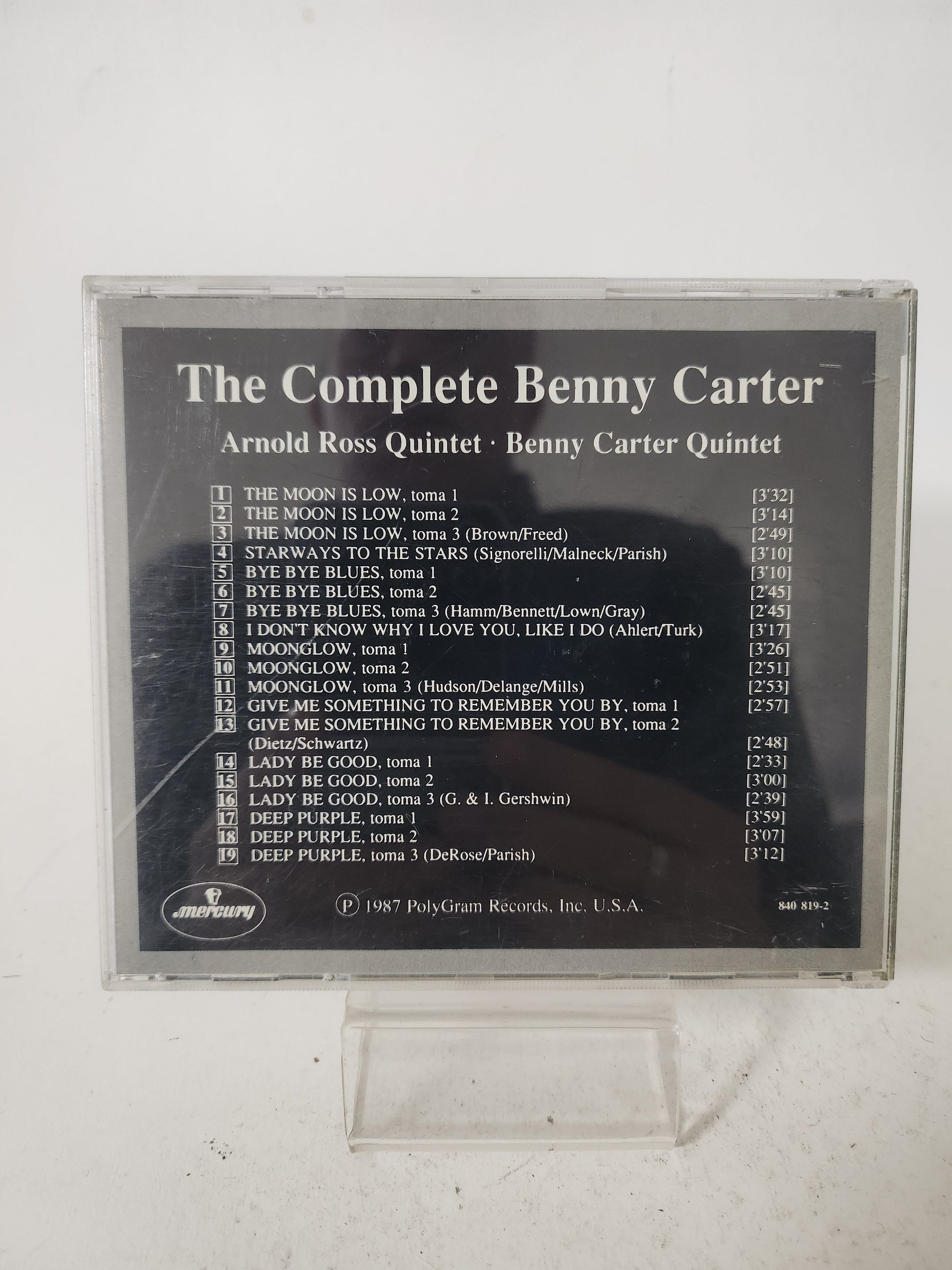 Benny Carter: the Complete CD - Cd