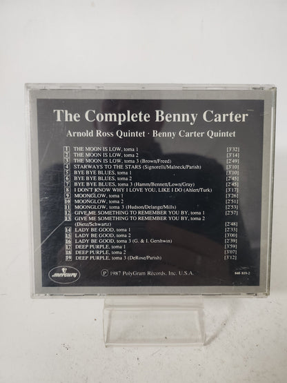 Benny Carter: the Complete CD - Cd