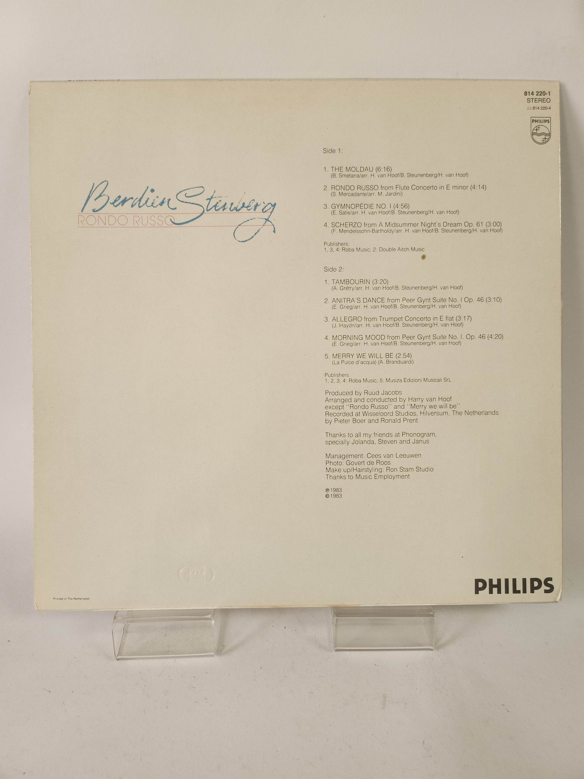 Berdien Stenberg: Rondo Russo LP Vinyl - Feniks Gameshop
