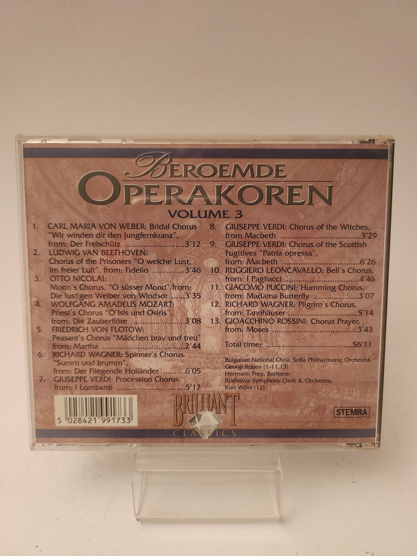 Beroemde Operakoren Volume 3 CD - Cd
