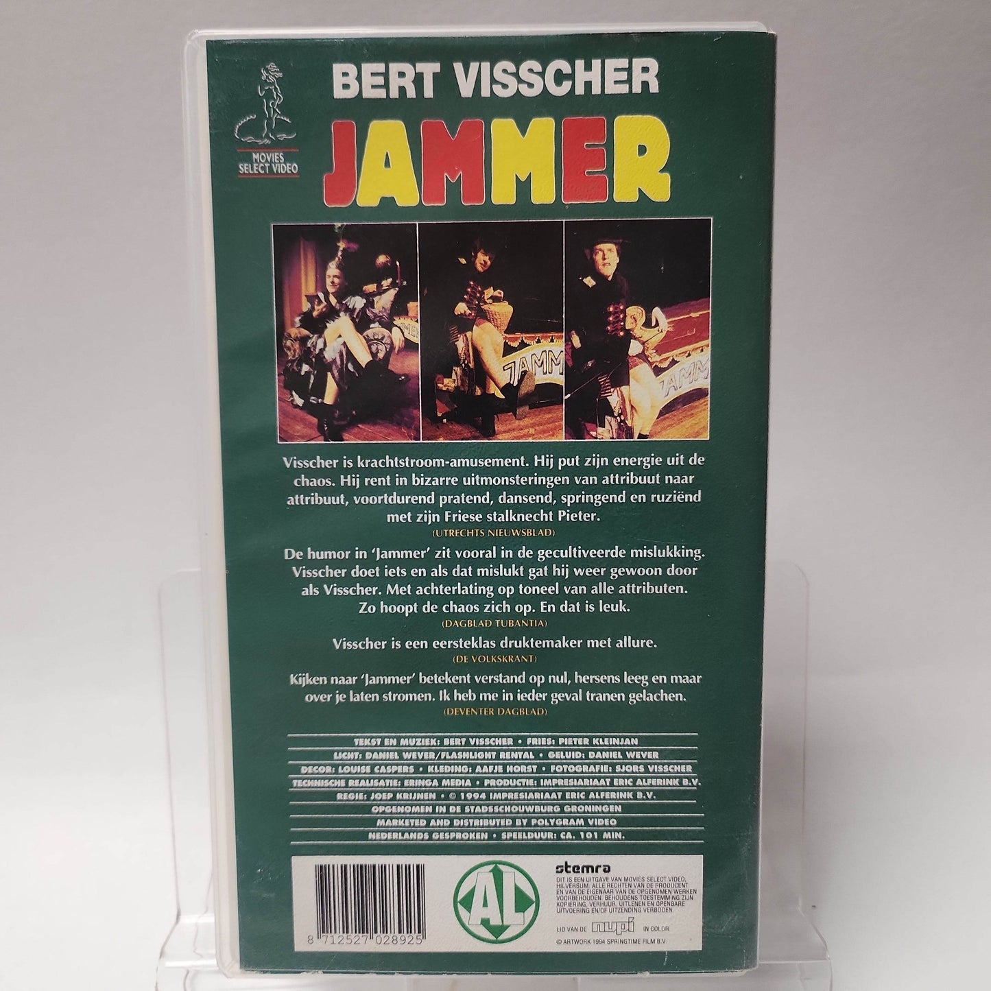 Bert Visscher Jammer VHS - Feniks Gameshop