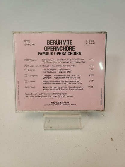 Berühmte Opernchöre CD - Cd