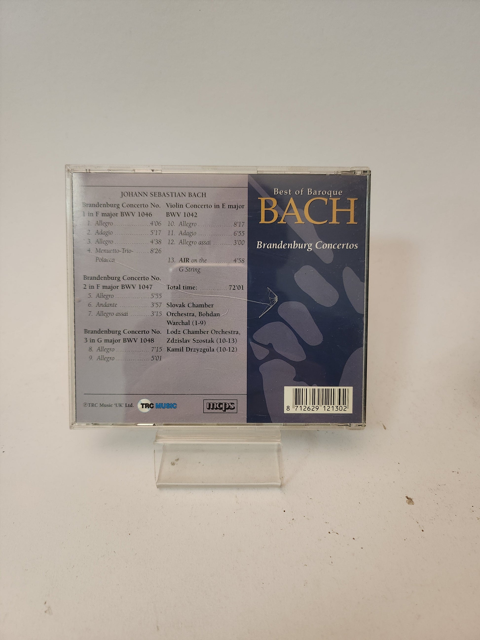 Best of Baroque: Bach Brandenburg Concertos CD - Cd