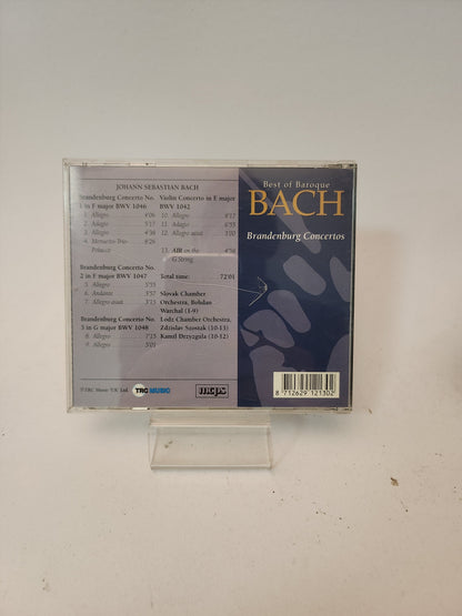 Best of Baroque: Bach Brandenburg Concertos CD - Cd