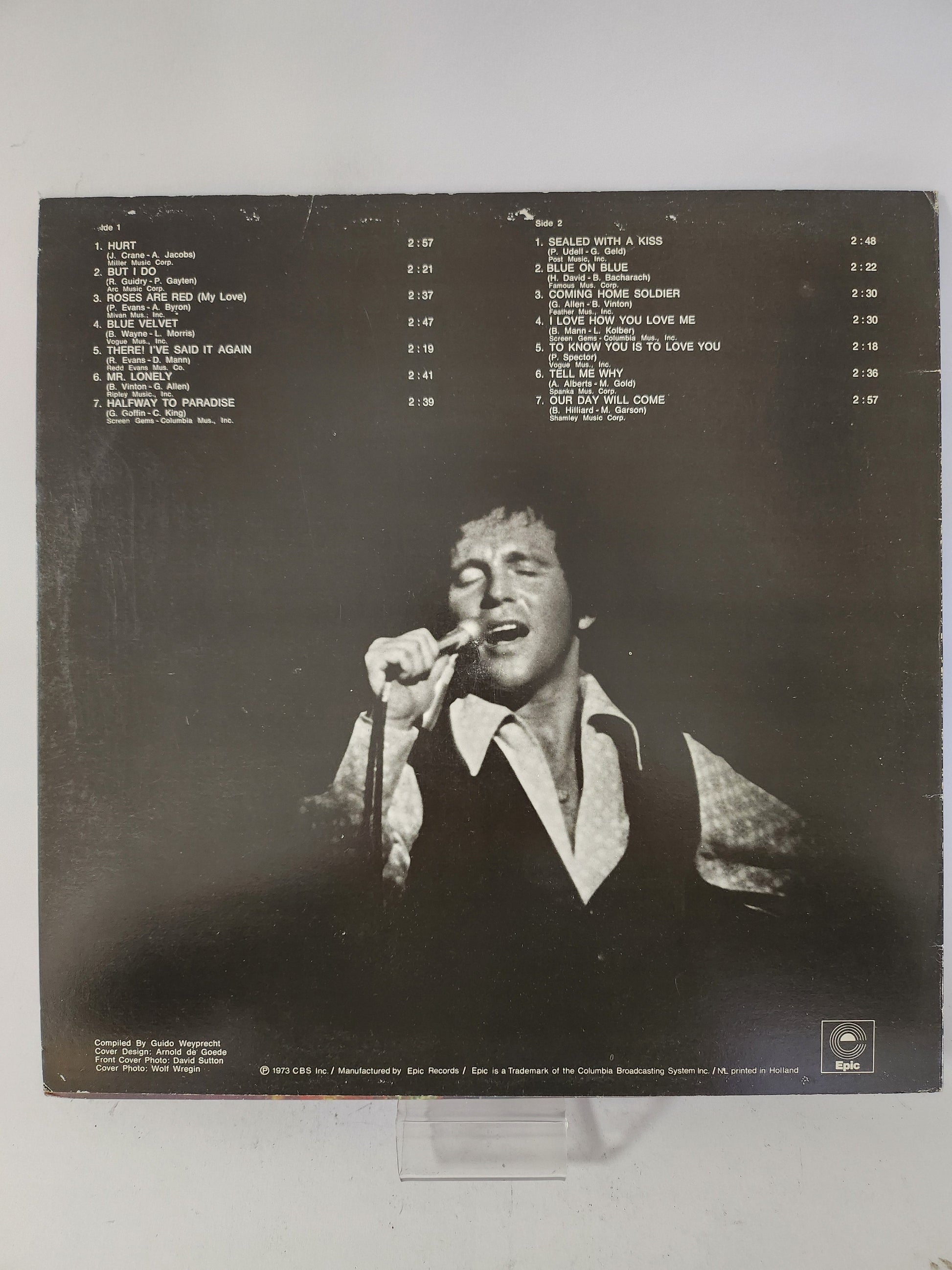 Best of Bobby Vinton LP Vinyl - Lp Vinyl