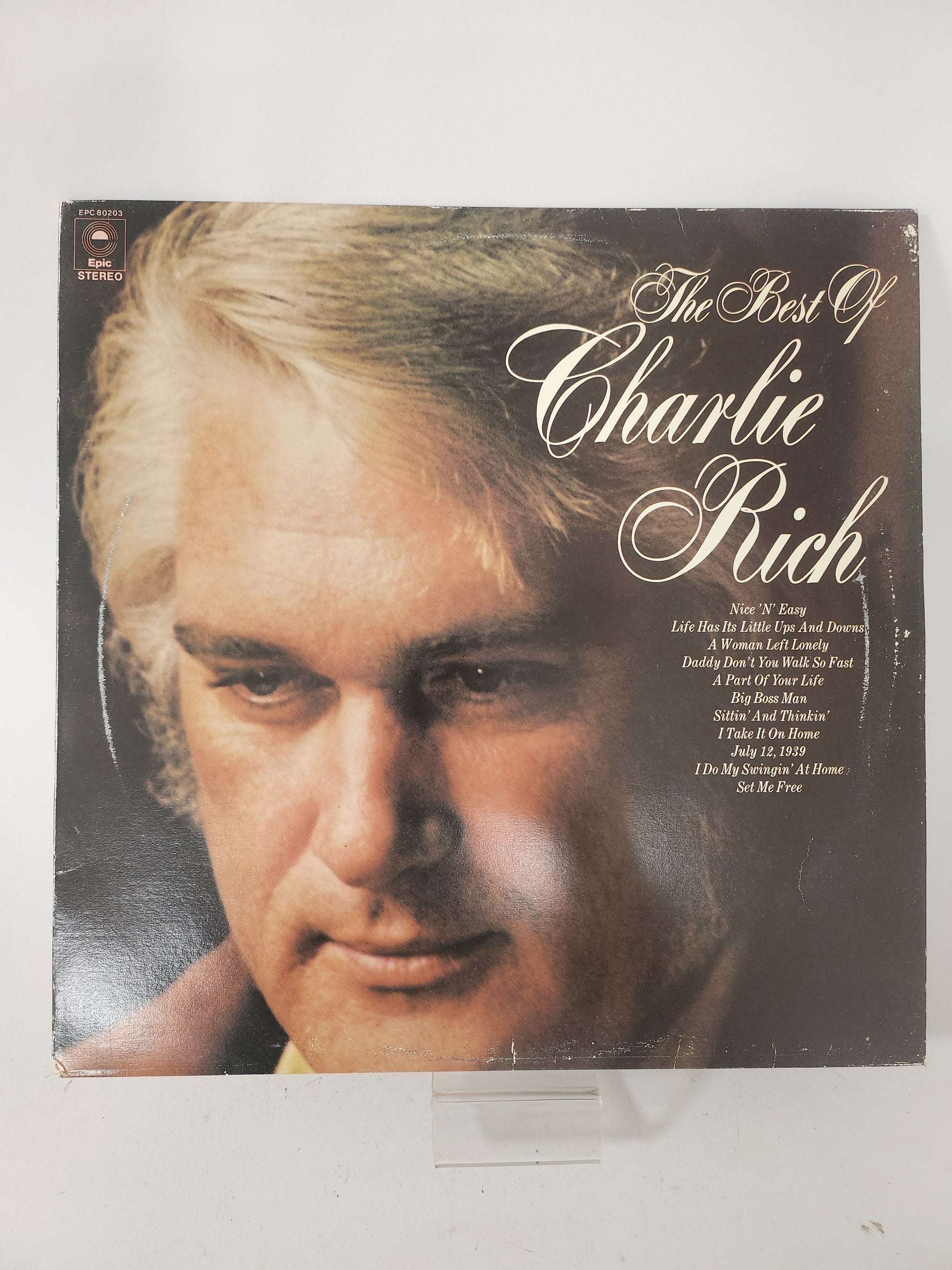 Best of Charlie Rich LP Vinyl - Lp Vinyl