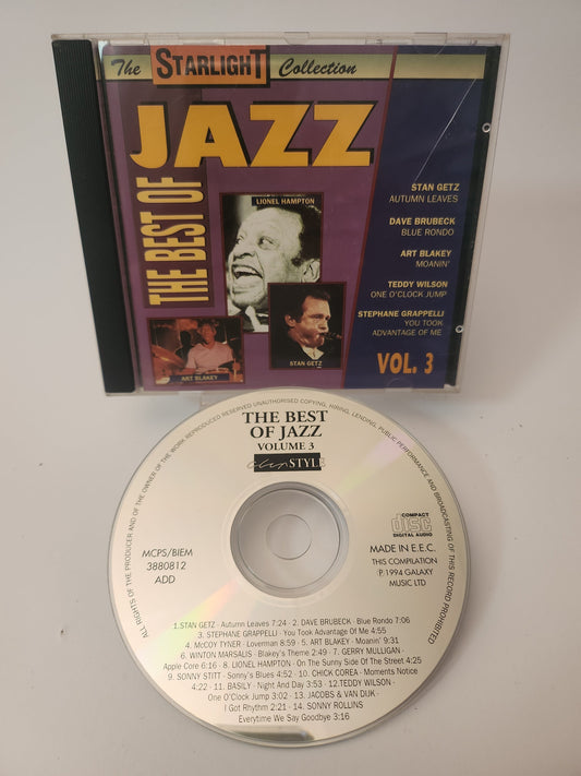 Best of Jazz Volume 3 CD - Cd