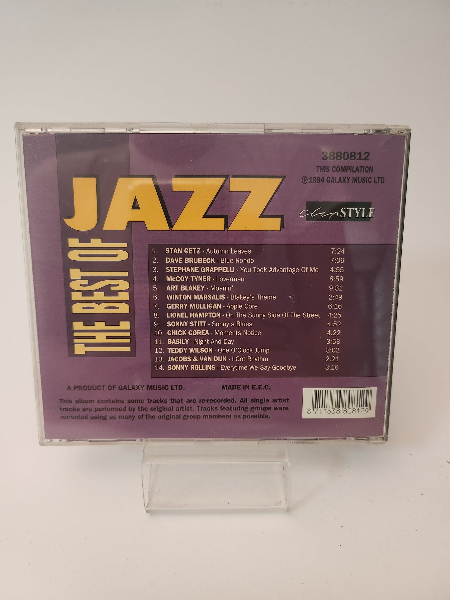 Best of Jazz Volume 3 CD - Cd