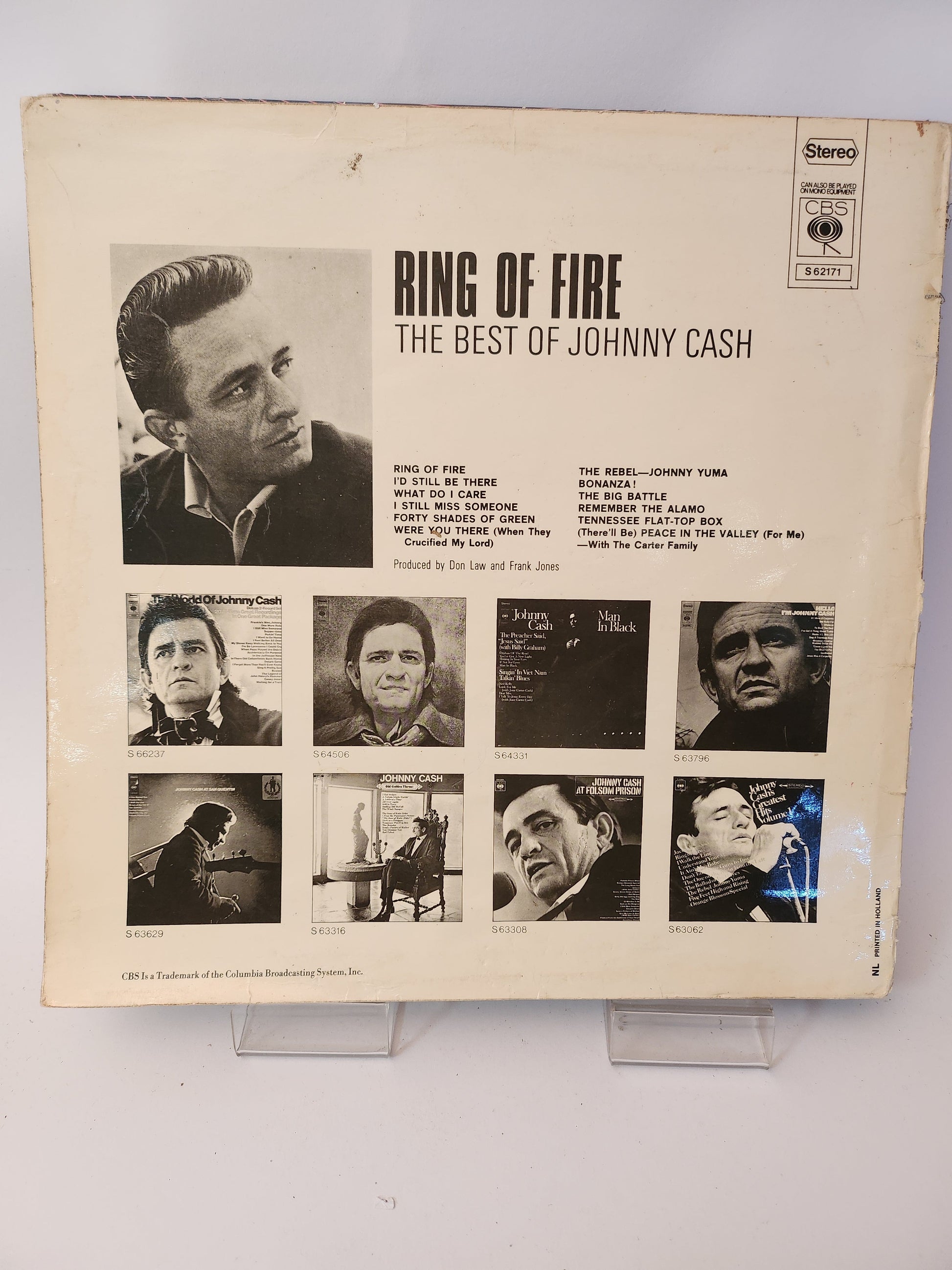 Best of Johnny Cash: Ring of Fire LP Vinyl - Lp Vinyl